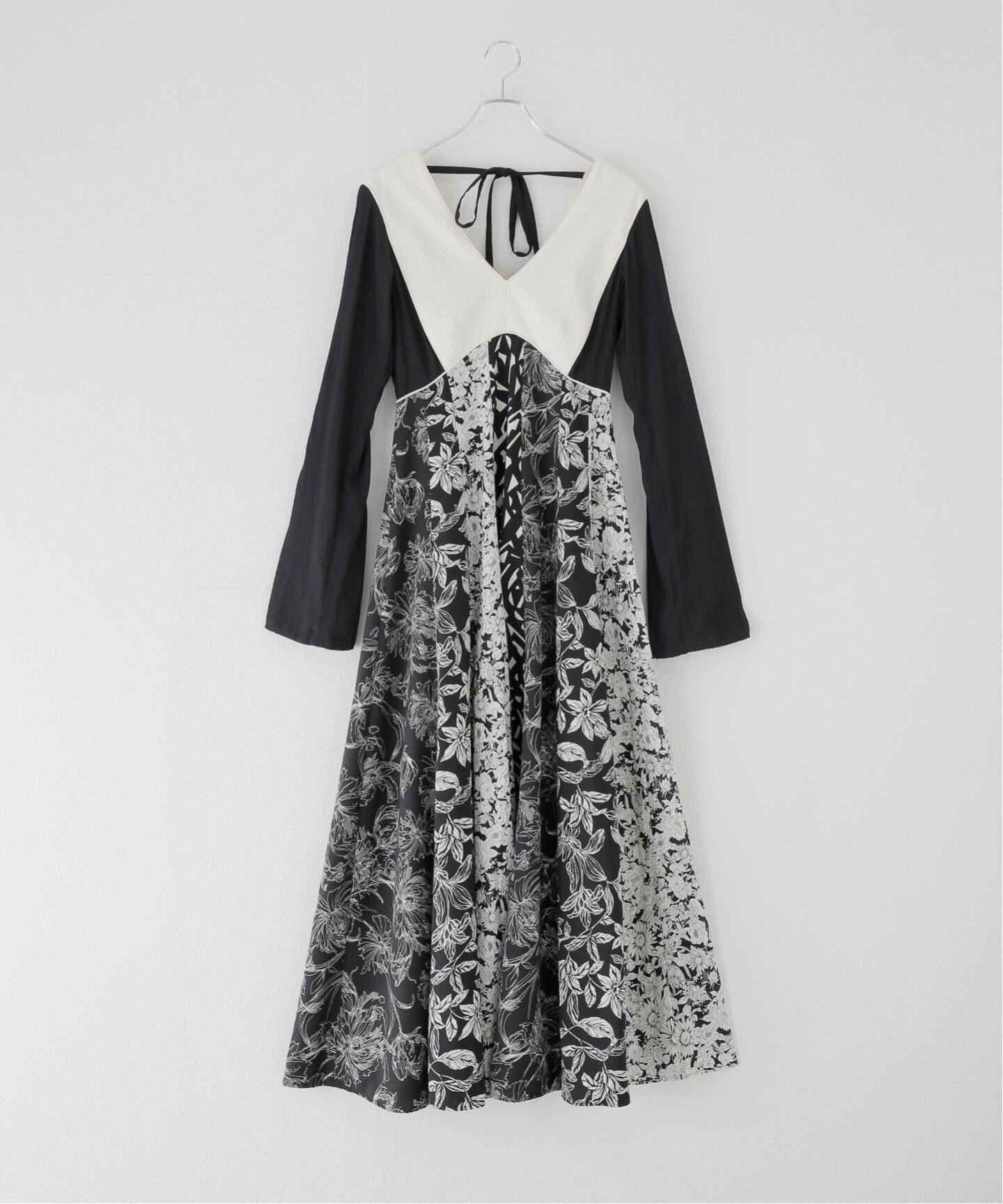 FUMIE TANAKA(フミエタナカ)】patch long op：ワンピース（ワンピース  