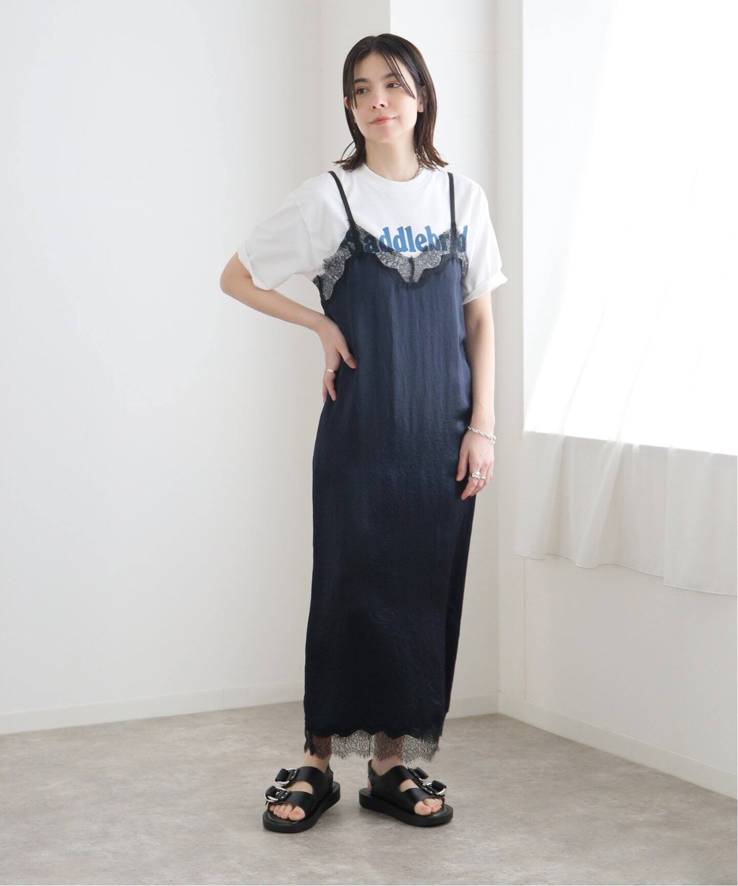 Naiaサテンキャミソールワンピース（ワンピース）｜JOURNAL STANDARD 