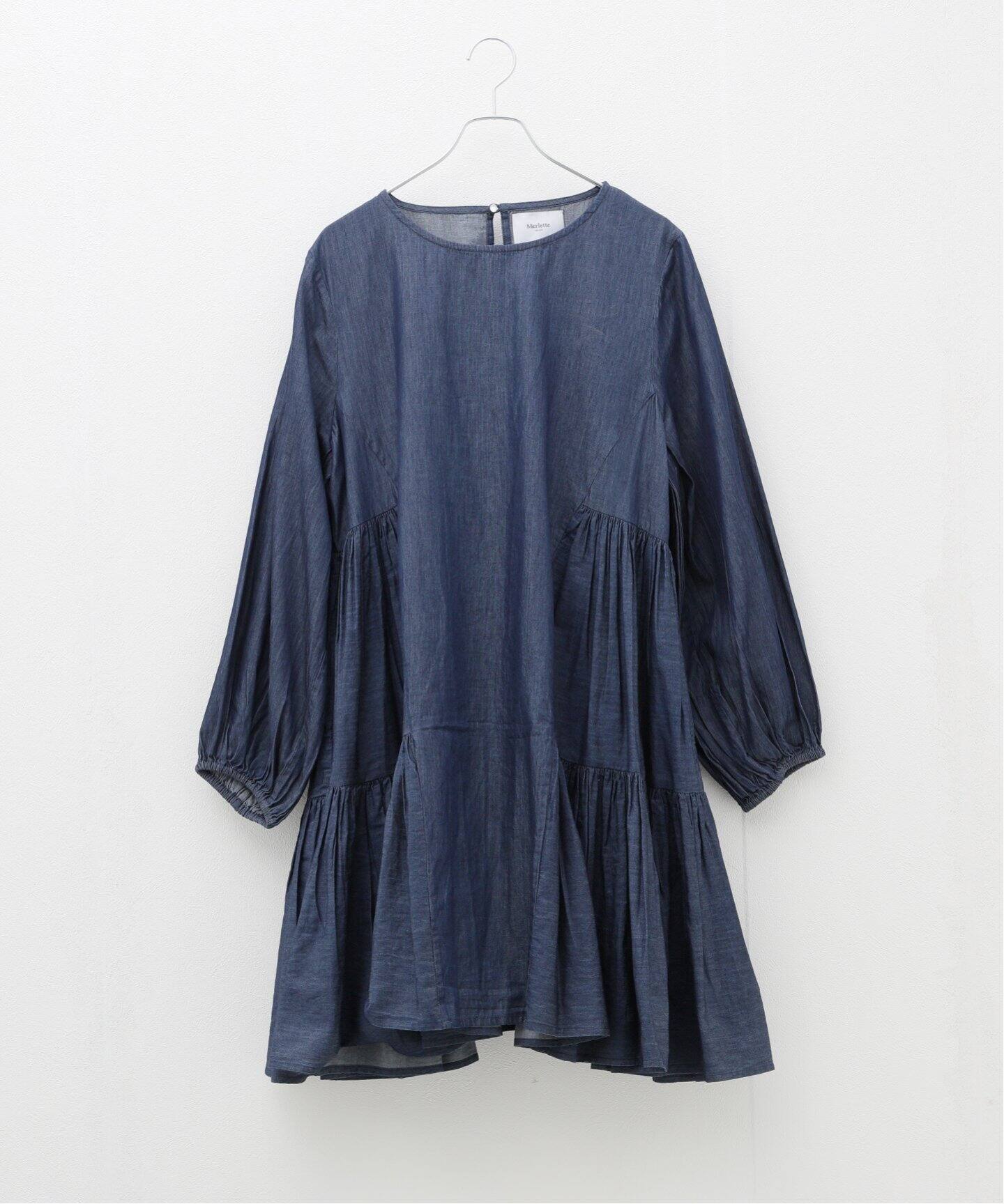 MERLETTE/マーレット】 BYWARD DENIM 4010300049（ワンピース 