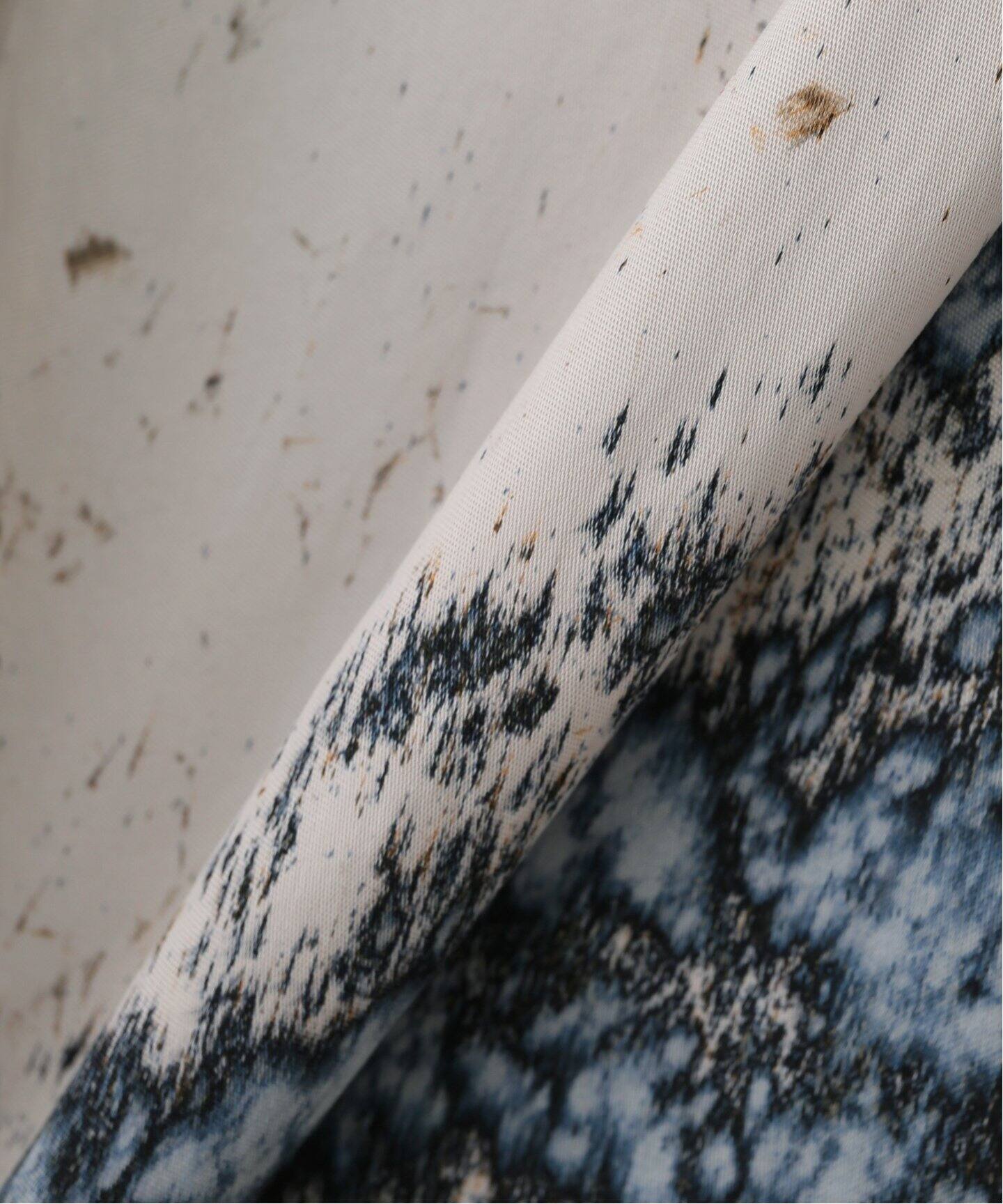 NOMA t.d. / ノーマティーディー】.Hand Dyed Frilled Dress N38-DR