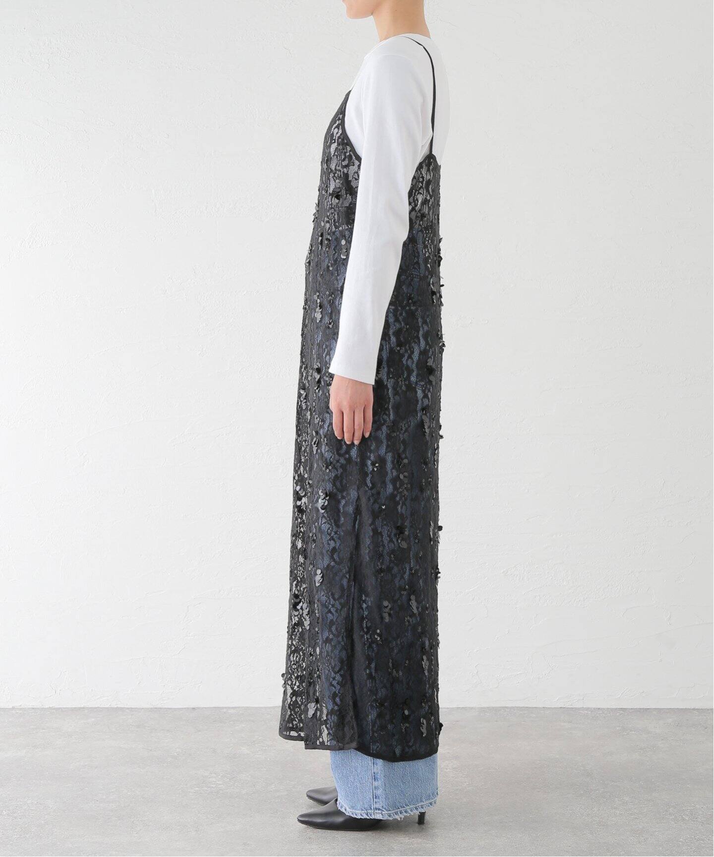 SARA MALLIKA/サラマリカ】 SPARKLE SEQUINS EMB DRESS 020542SC2  