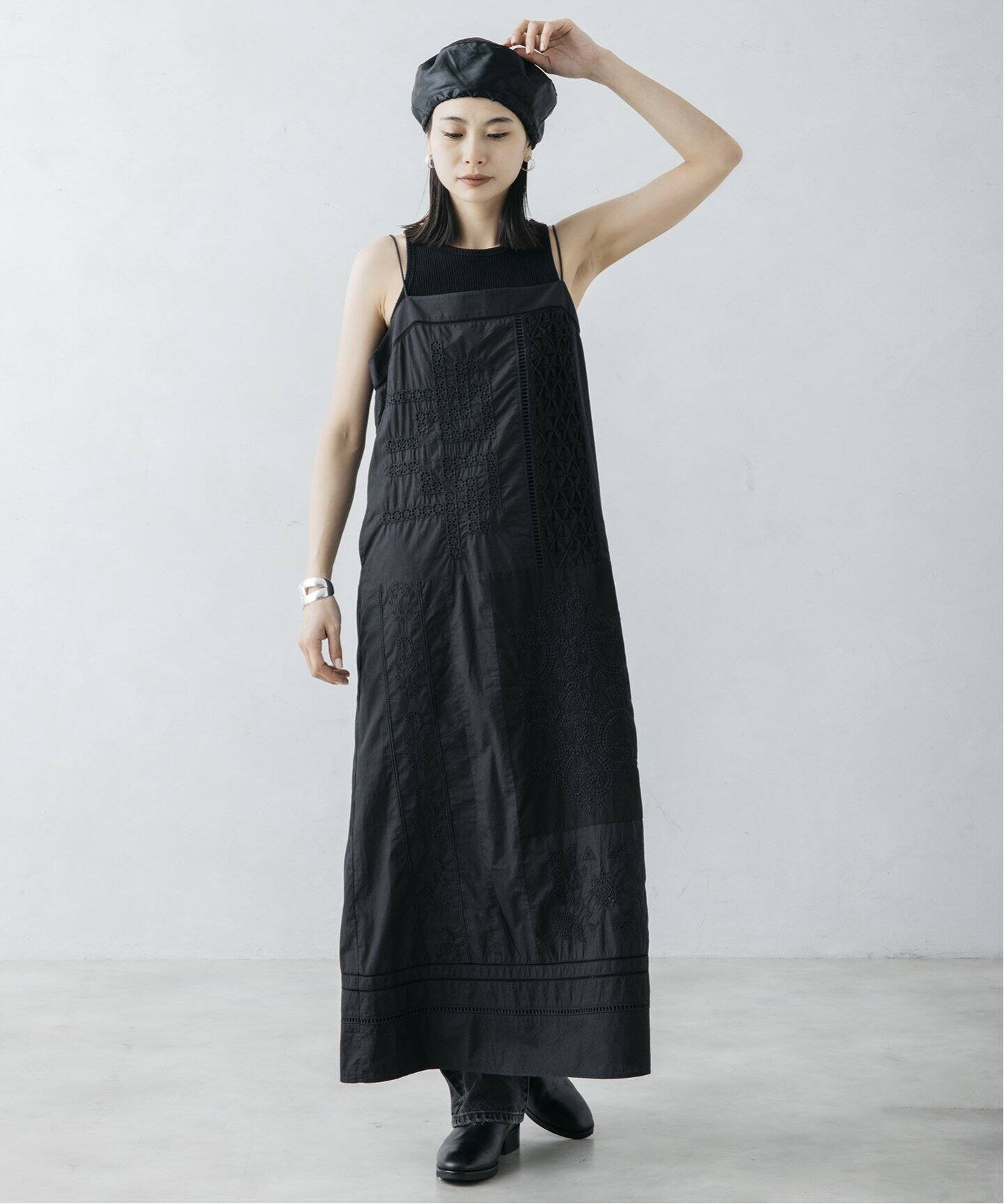 nude vintage×JOURNAL STANDARD】レースパッチワークワンピース  