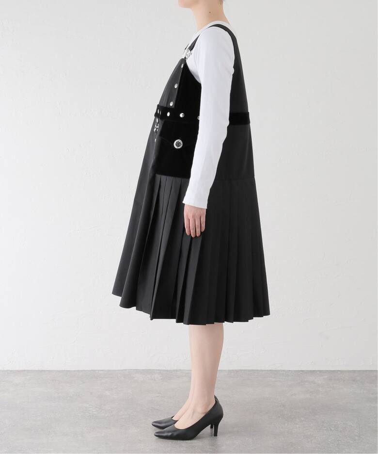 CHOPOVA LOWENA/チョポヴァ・ロウェナ】PLEATED DRESS 1257 