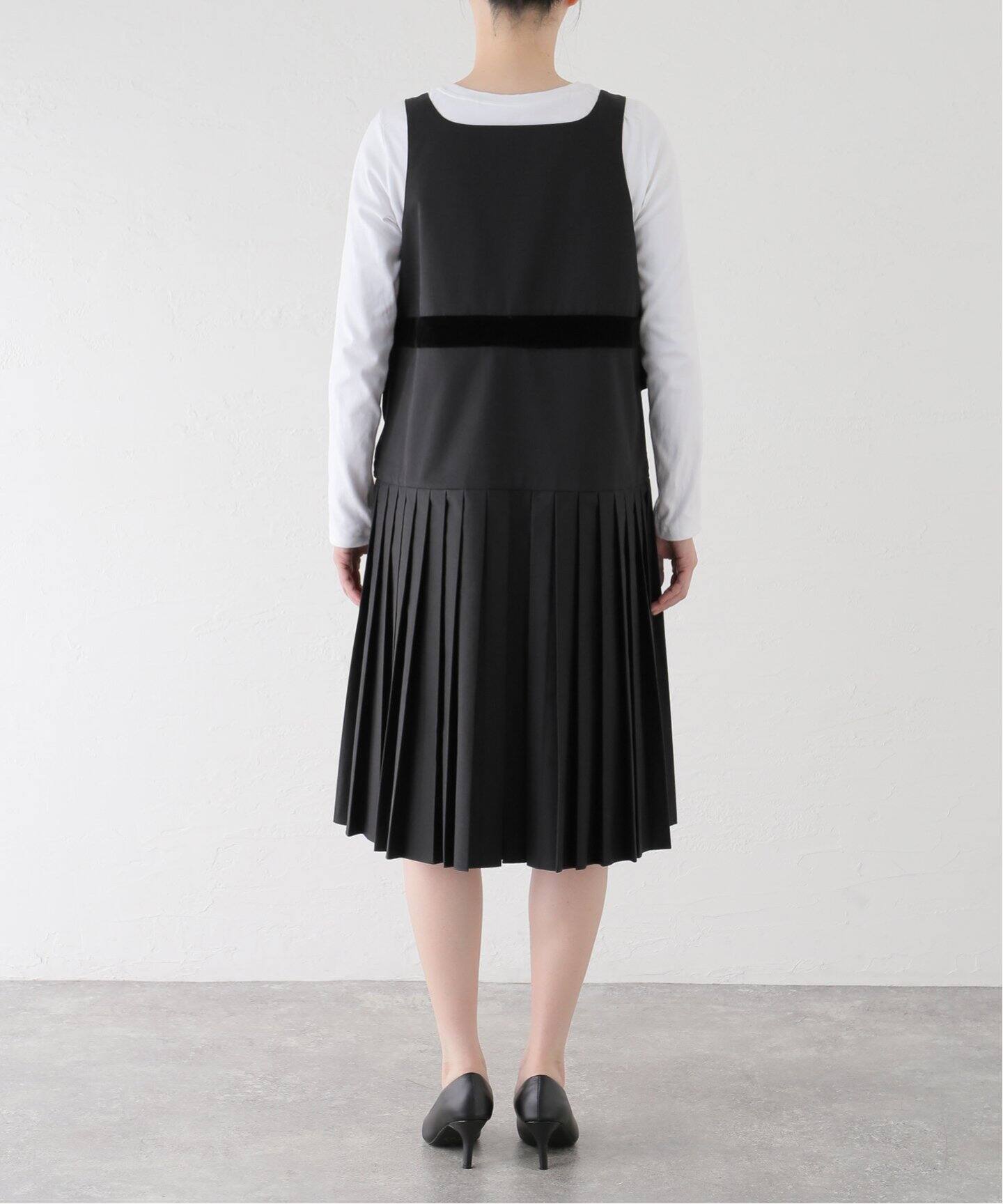 CHOPOVA LOWENA/チョポヴァ・ロウェナ】PLEATED DRESS 1257 