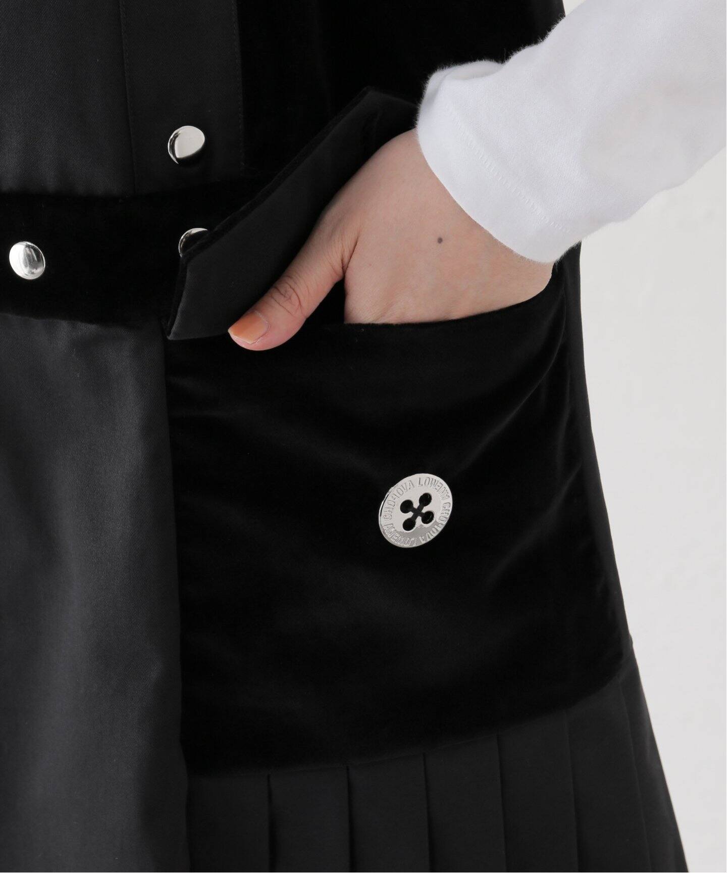 CHOPOVA LOWENA/チョポヴァ・ロウェナ】PLEATED DRESS 1257 
