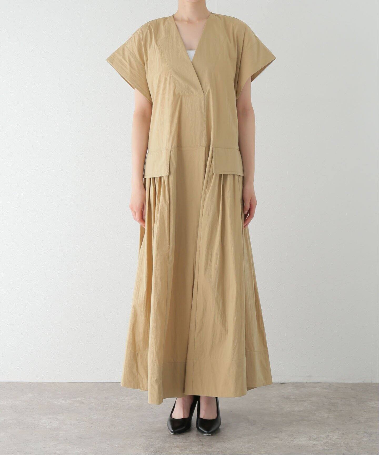 LEE MATHEWS/リー マシュー】 Mina Apron Dress C M2401TO133RED  