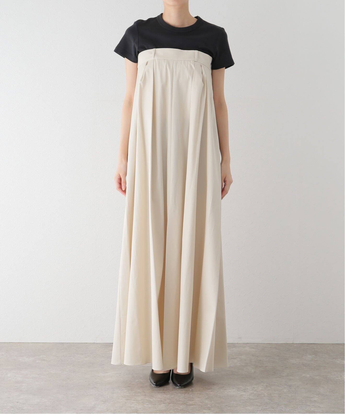 ROHE/ロヘ】Strapless volume dress #411-33-033（ワンピース 