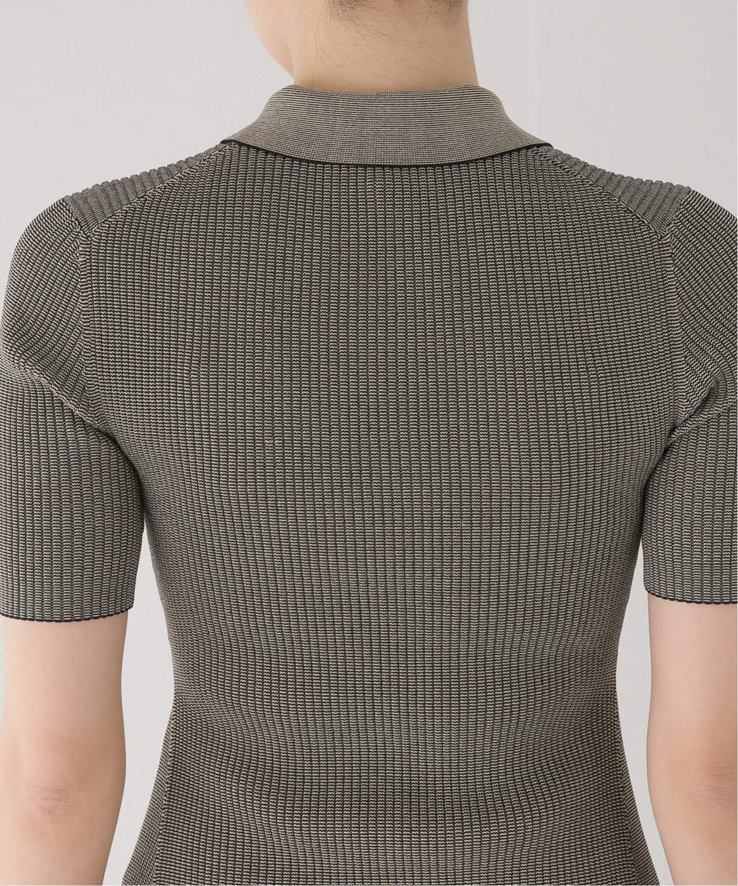 GANNI / ガニー】Melange Knit Mini Dress：ニットミニ