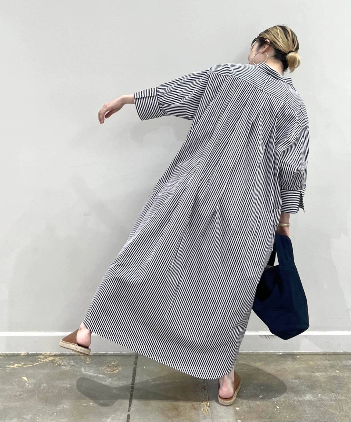 タイプクロス スタンドカラーワンピース（ワンピース）｜journal  