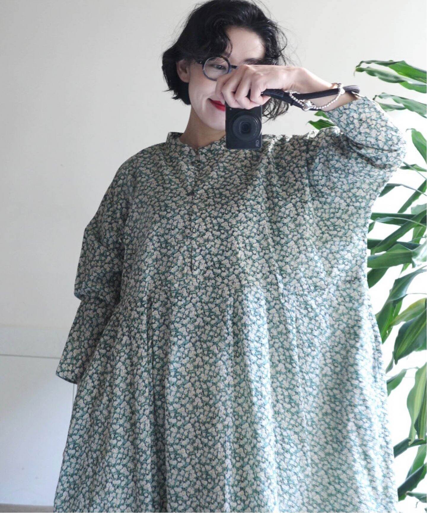 リバティプリント ampleプルワンピース（ワンピース）｜journal  