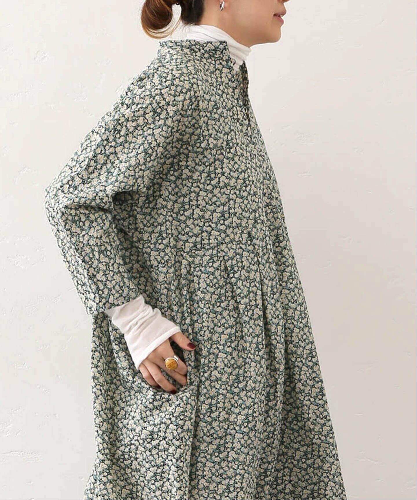 リバティプリント ampleプルワンピース（ワンピース）｜journal  