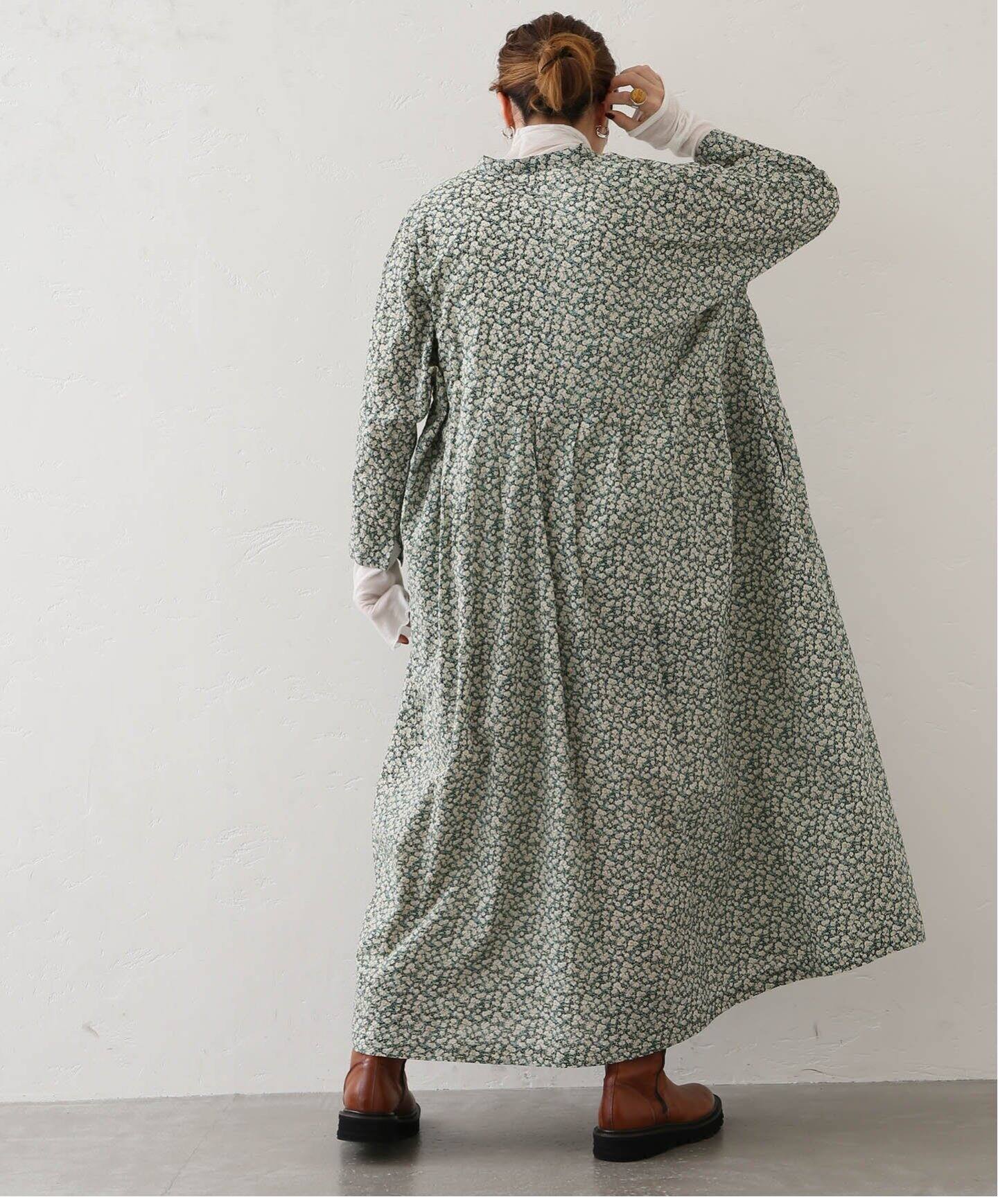 リバティプリント ampleプルワンピース（ワンピース）｜journal  