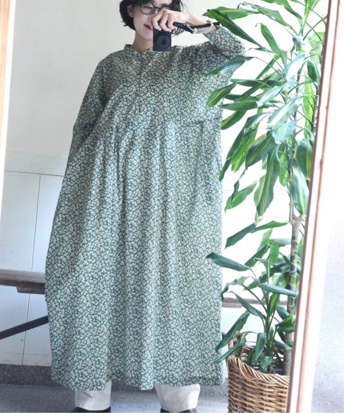 リバティプリント ampleプルワンピース（ワンピース）｜journal  