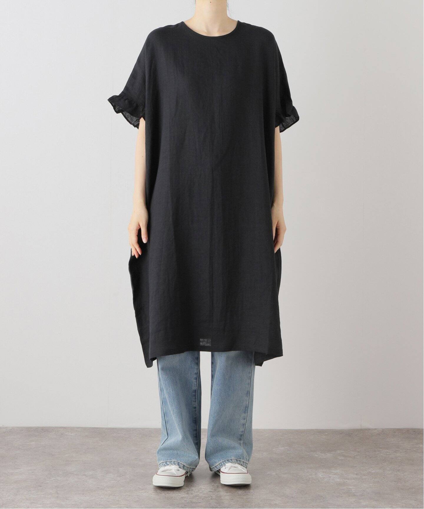 フレンチリネン フリルワンピース（ワンピース）｜journal standard  