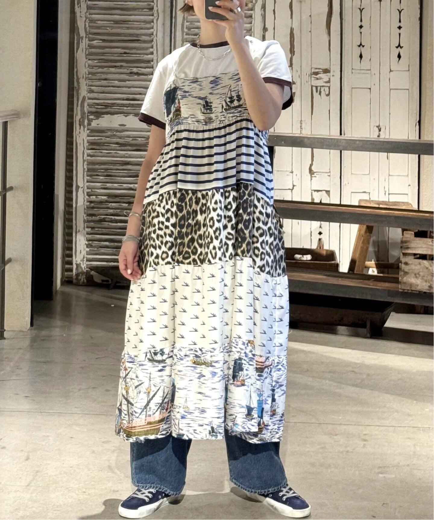 LA PRESTIC OUISTON / ラ プレスティック ウィストン】 CAMISOLE DRESS 