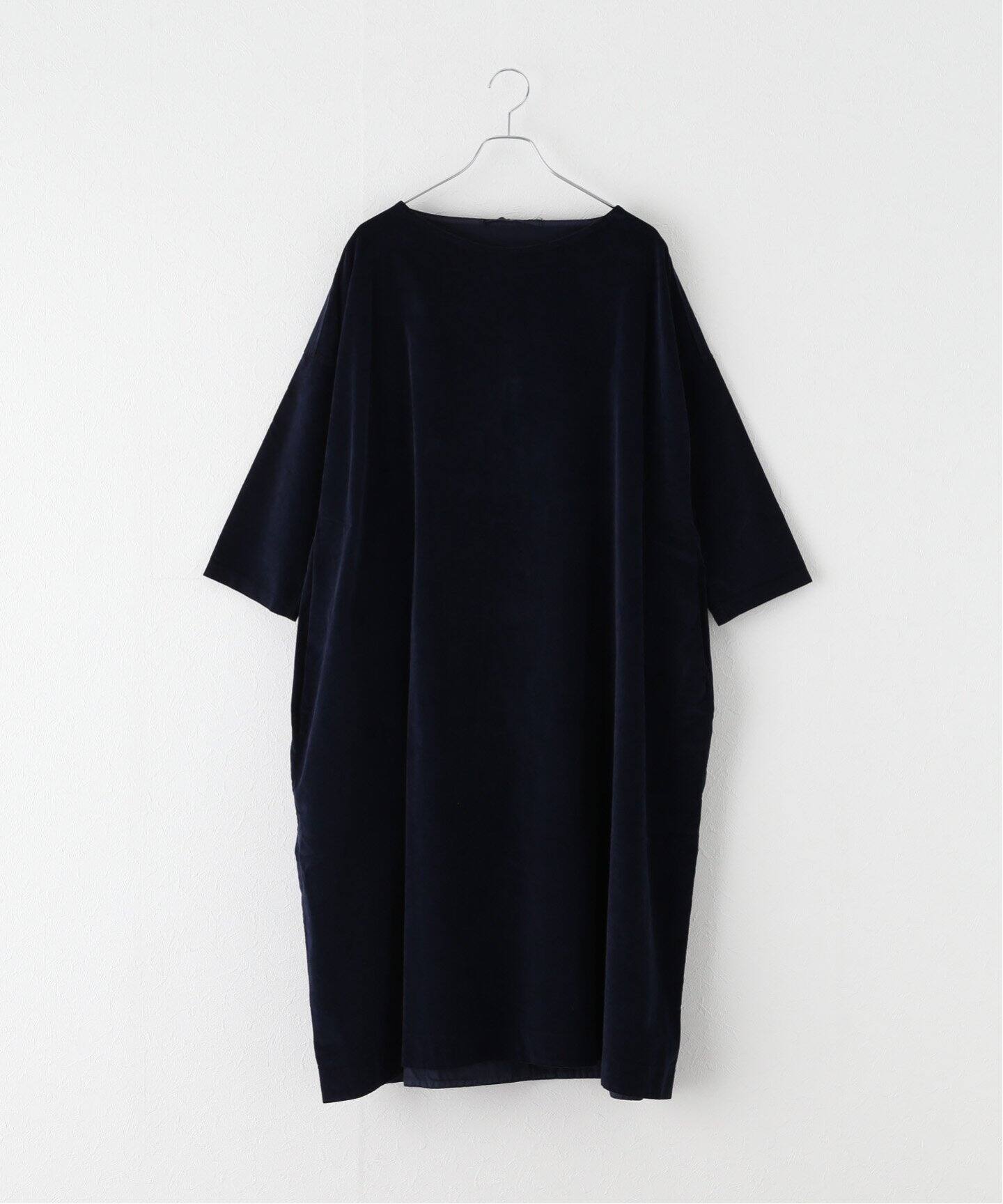 album di famiglia /アルバム ディ ファミリア】 BOATNECK DRESS V  