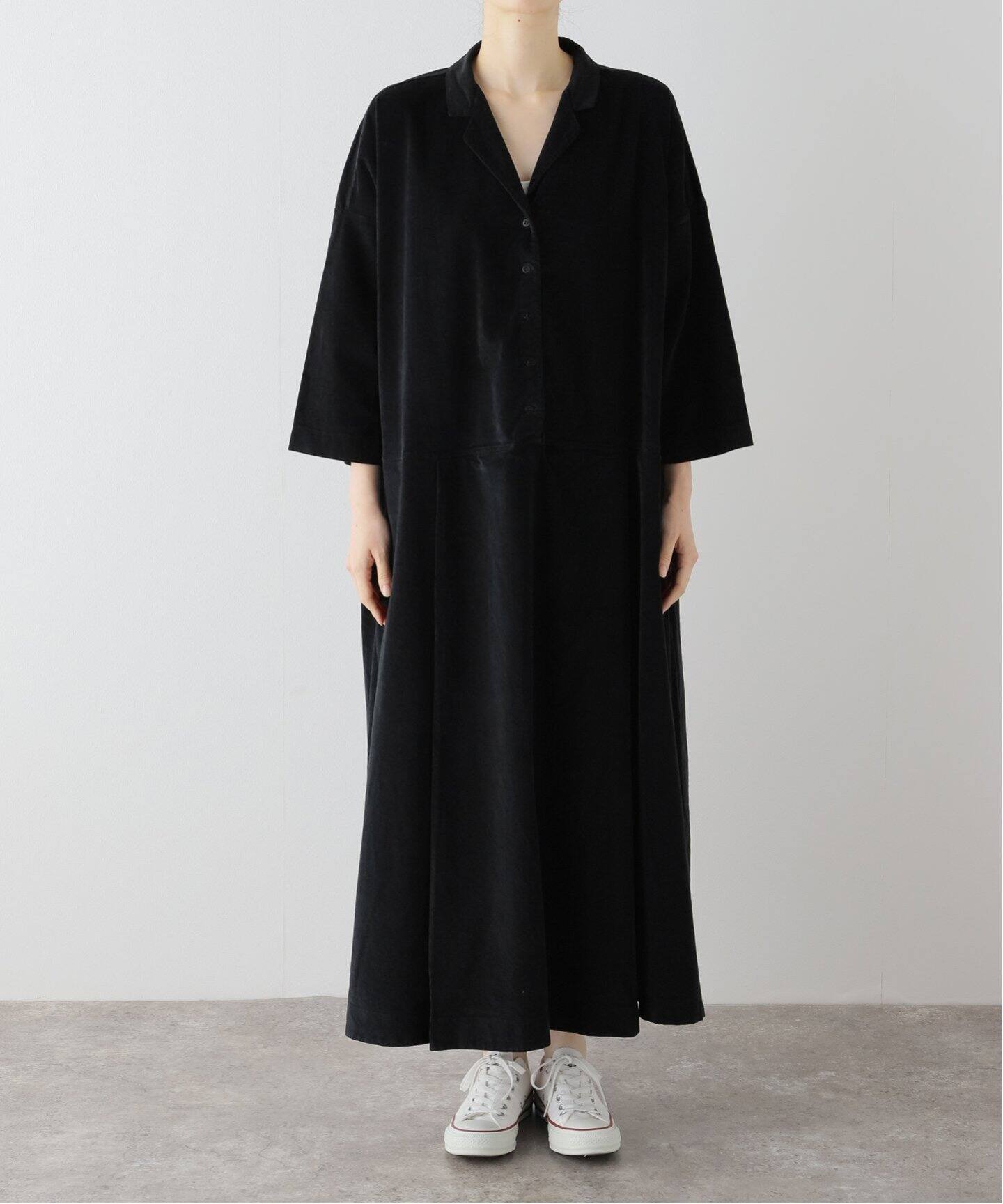 album di famiglia /アルバム ディ ファミリア】TAILORED COLLAR DRESS  