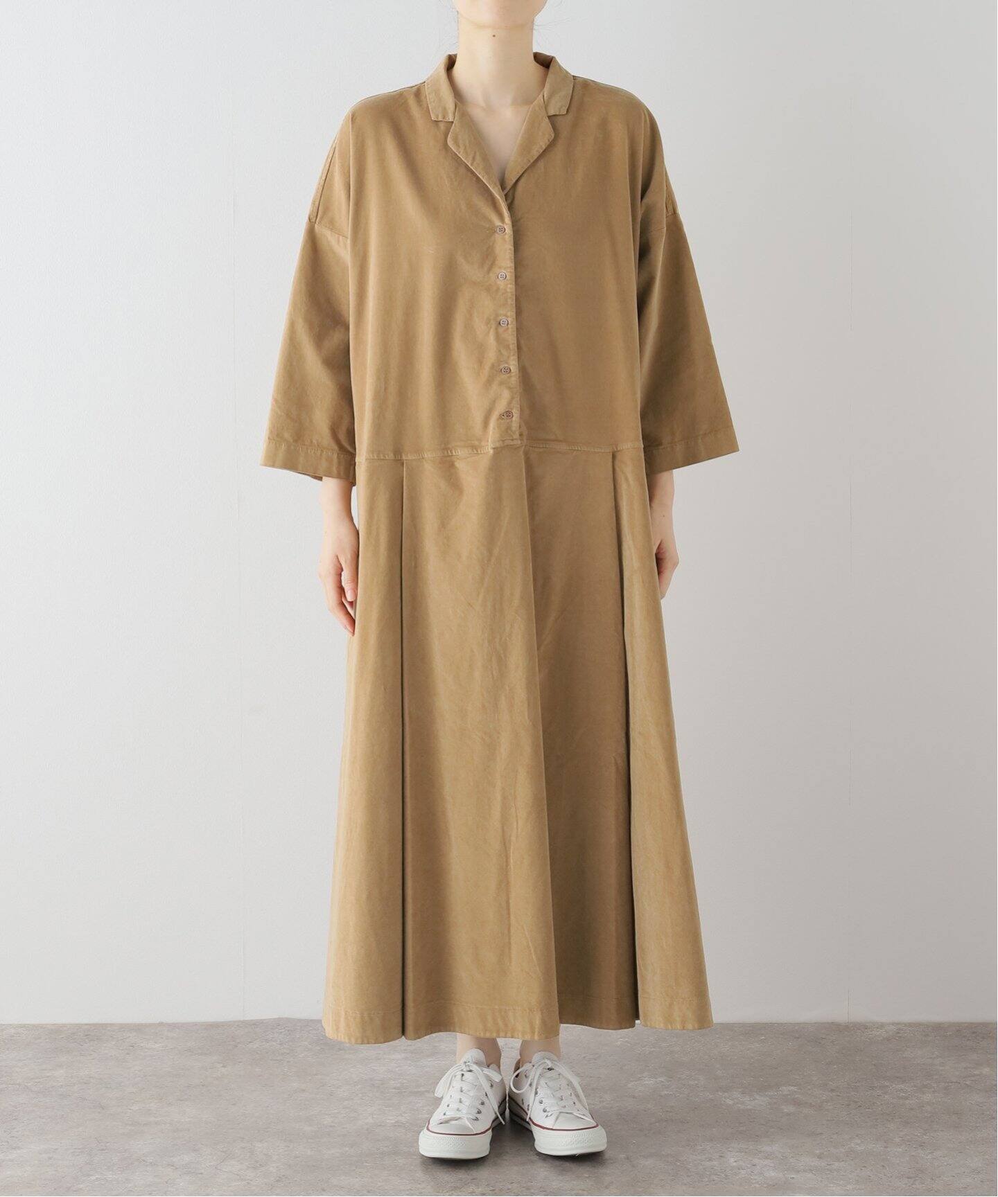 album di famiglia /アルバム ディ ファミリア】TAILORED COLLAR DRESS 