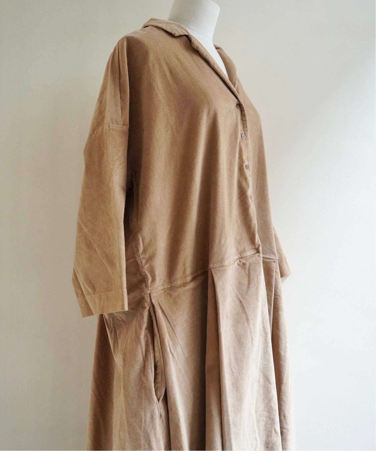 album di famiglia /アルバム ディ ファミリア】TAILORED COLLAR DRESS 