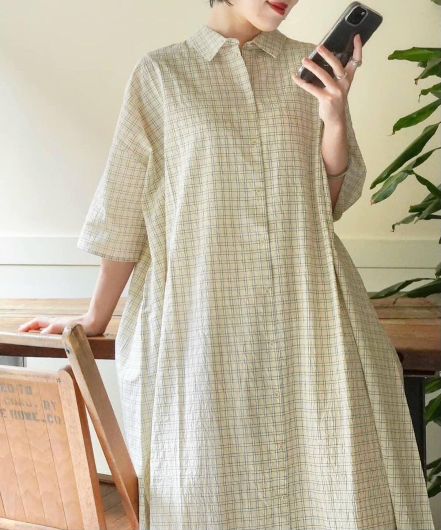 apuntob/アプントビー】SS SHIRT DRESS（ワンピース）｜journal 
