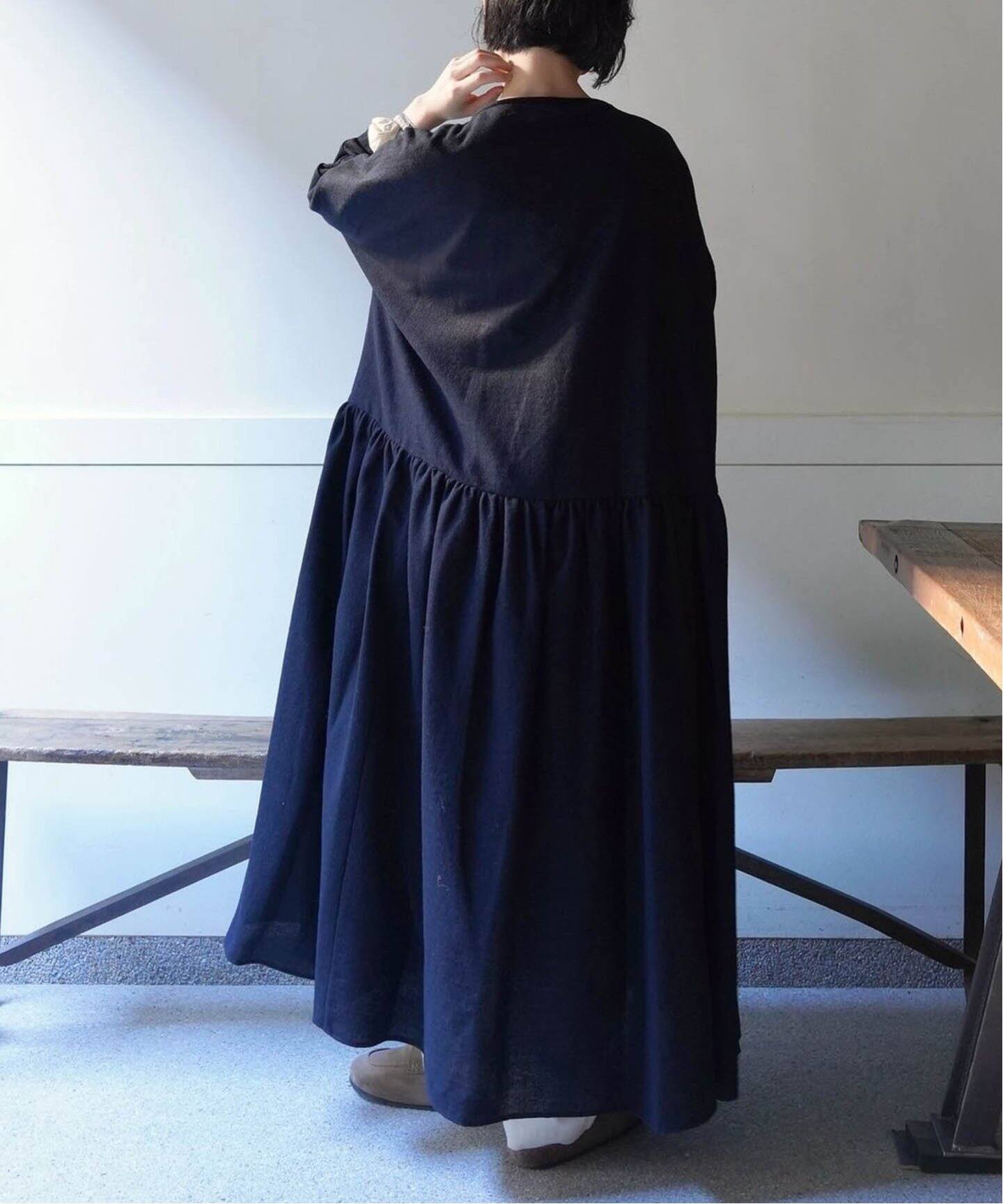 apuntob/アプントビー】GATHER PULL DRESS（ワンピース）｜journal  