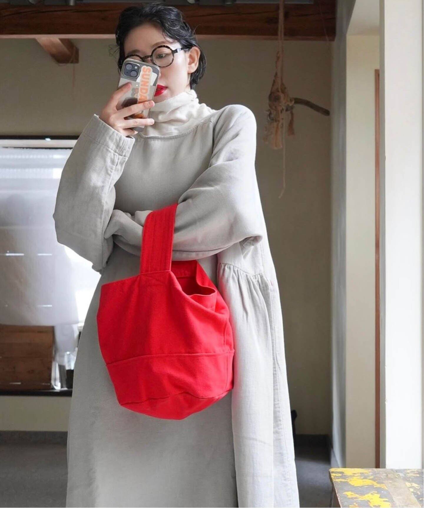 CASEY CASEY ケイシーケイシー　トップス　ワンピース CASEY CASEY / ケイシー・ケイシー】JOGGING RUCHEE DRESS（ワンピース