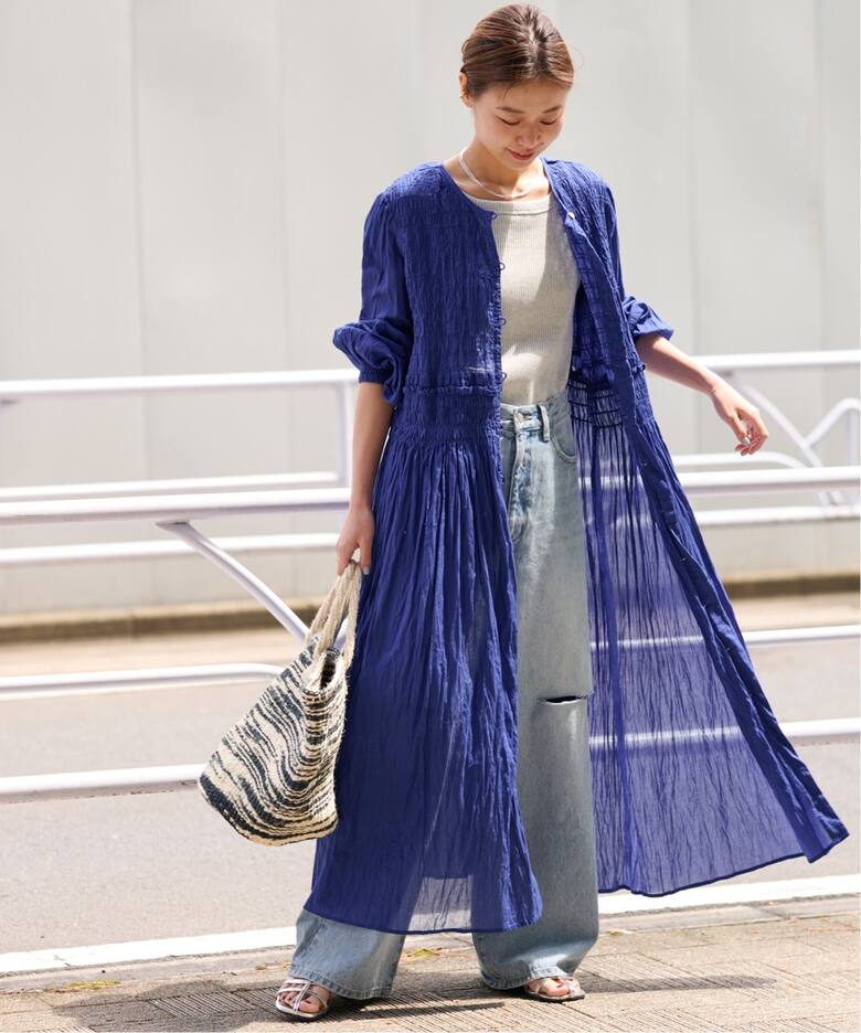 定10万☆ペン＆ハンド☆セットアップ☆エクリュシルクシャーリング 