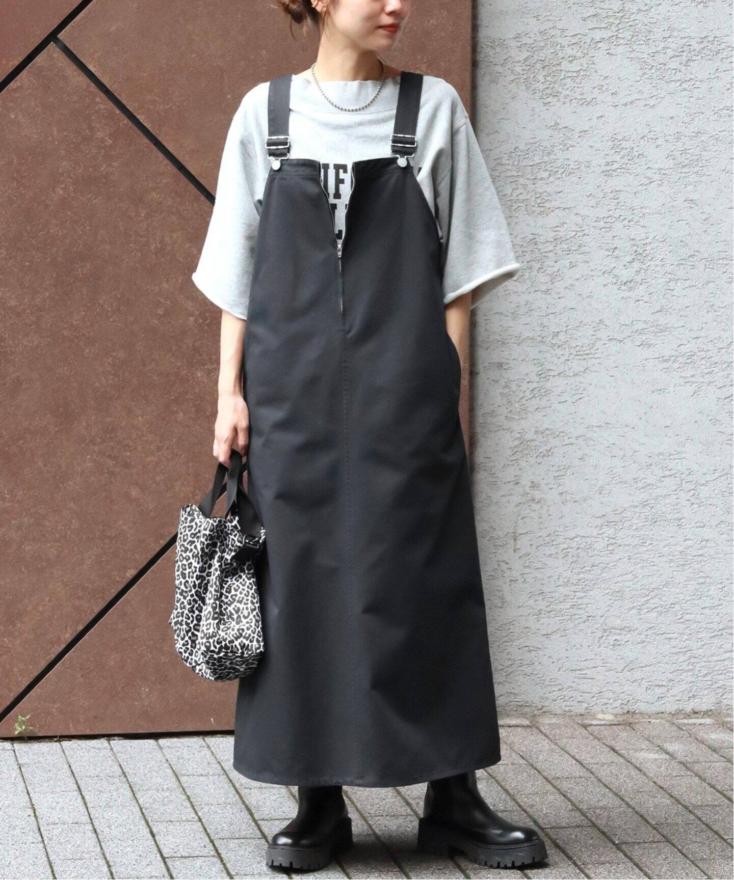 ウォッシャブルTCツイルジャンパースカート（ワンピース）｜JOURNAL  