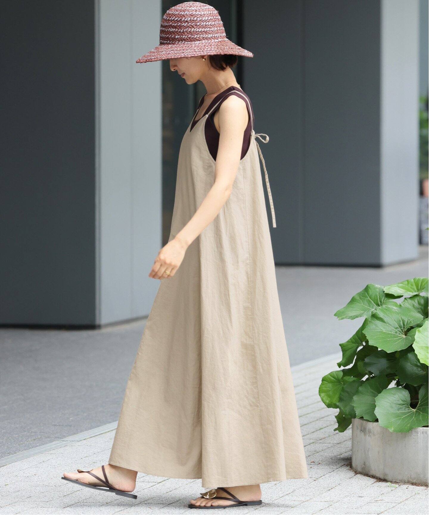 リネンコットンキャミソールワンピース（ワンピース）｜JOURNAL  