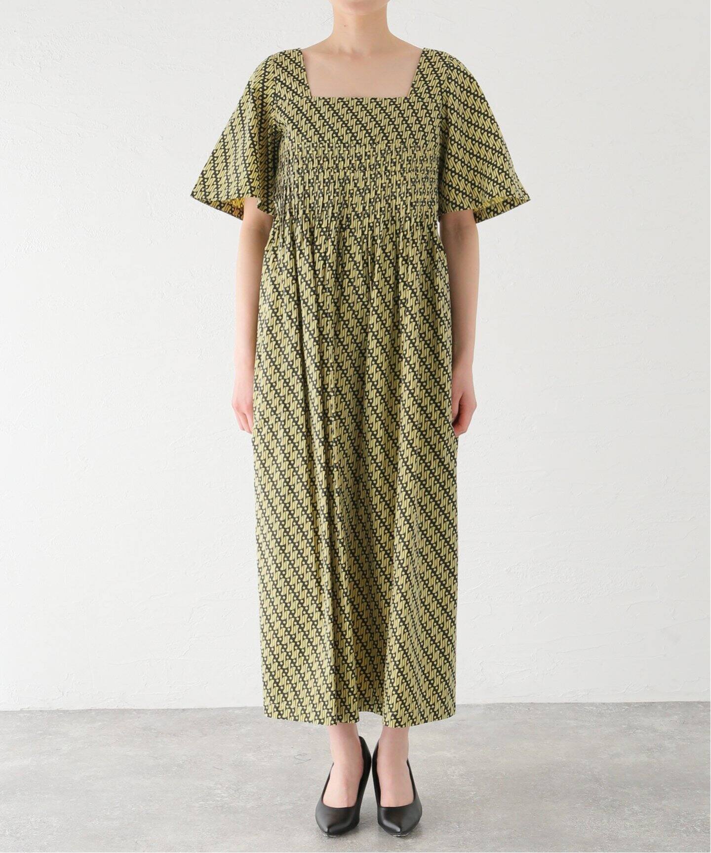 SARA MALLIKA】GEOMETRIC PATTERN DRESS 020441S K2（ワンピース  