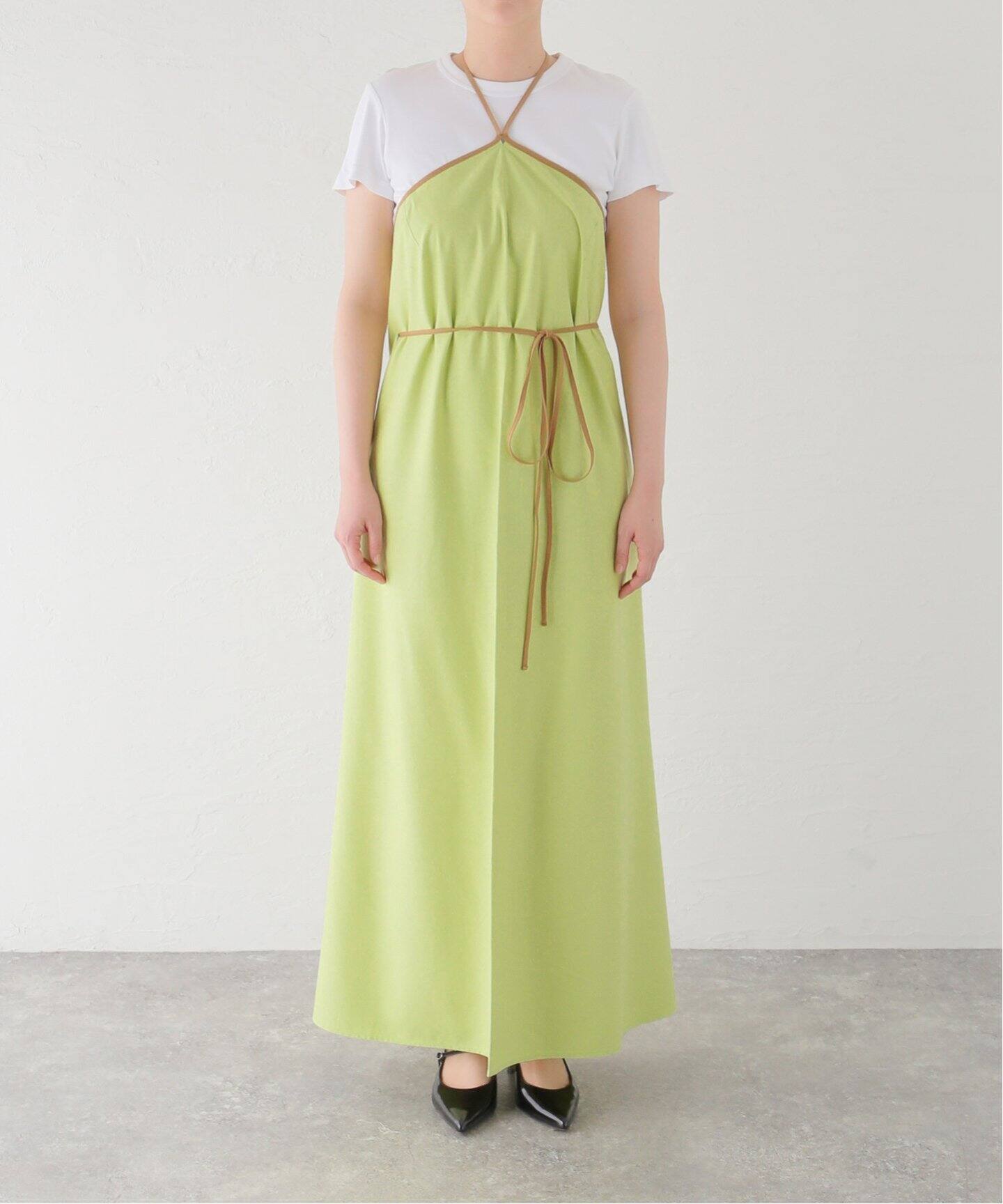 BASERANGE/ベースレンジ】LIGO DRESS：ワンピース（ワンピース 