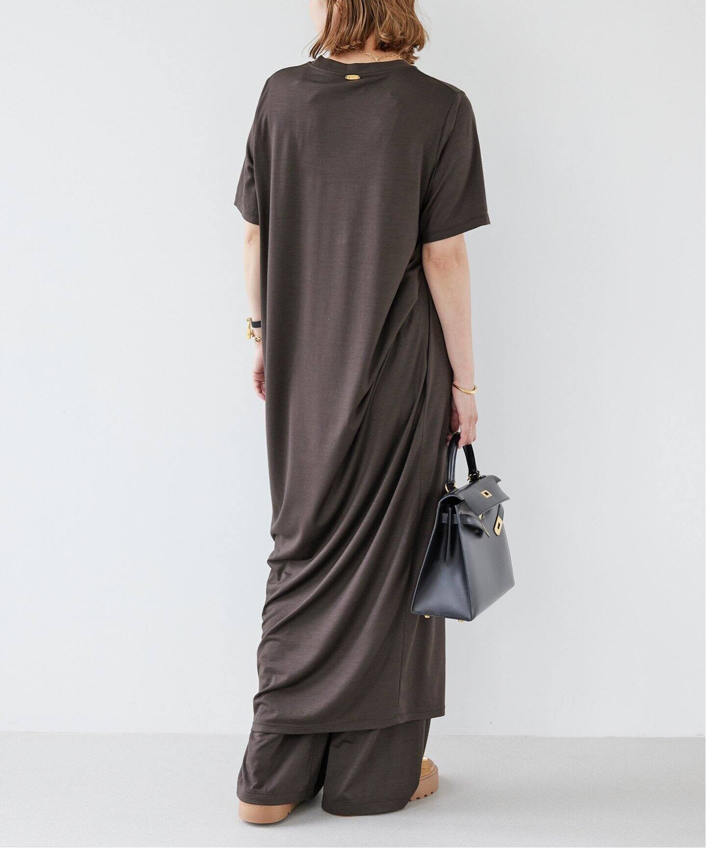 Prime wool jersey ワンピース（ワンピース）｜Deuxieme Classe  