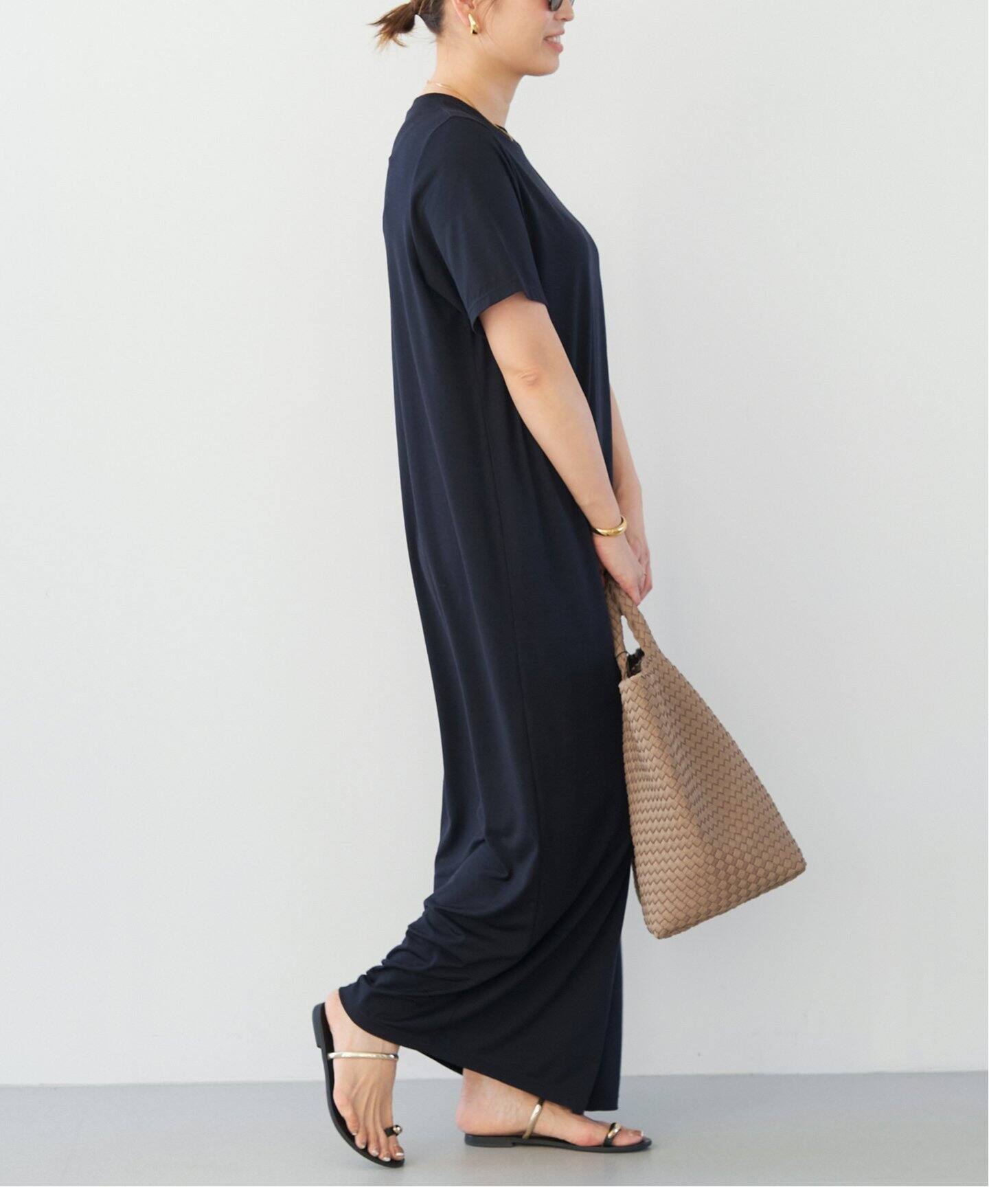 Prime wool jersey ワンピース（ワンピース）｜Deuxieme Classe  