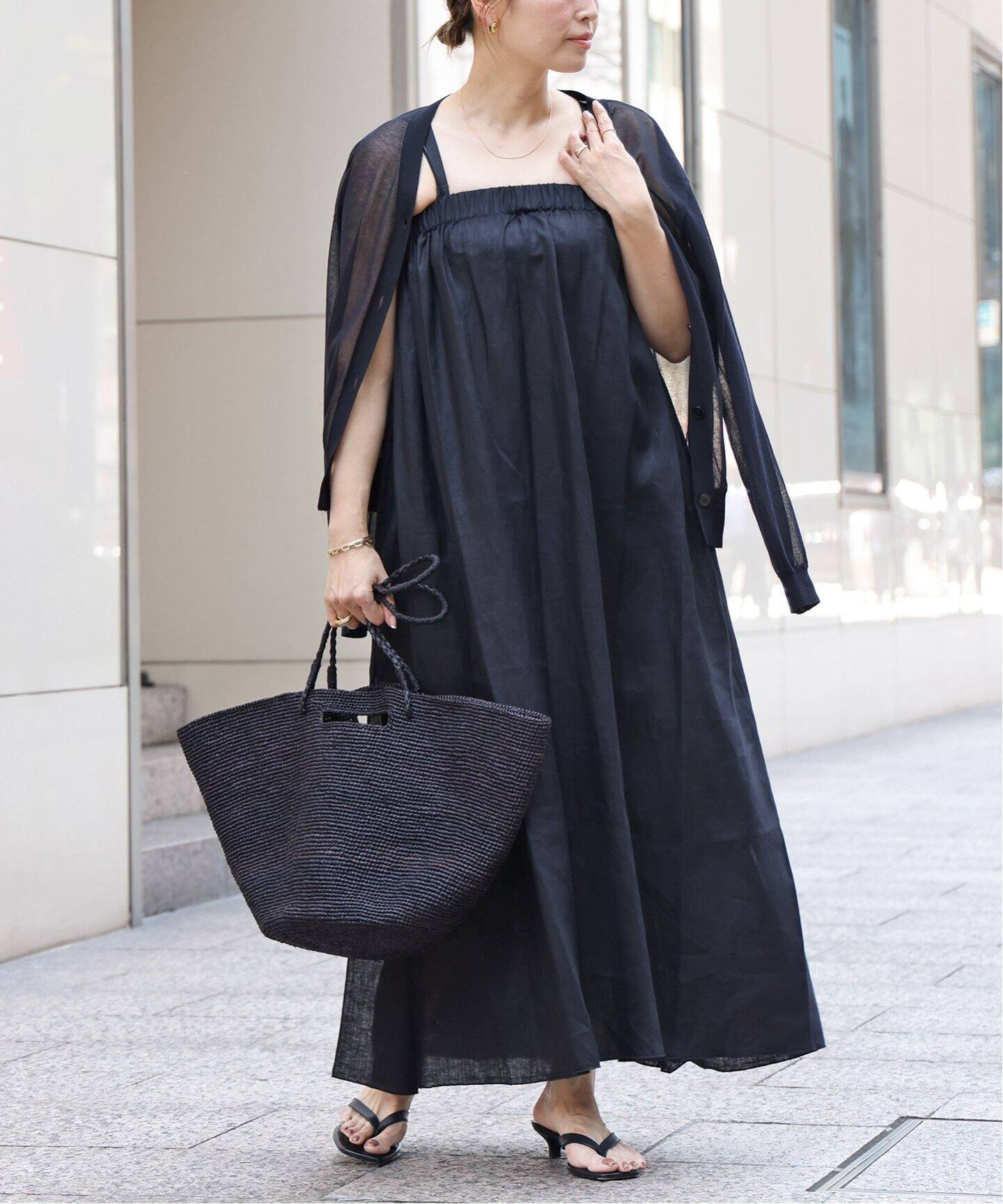 DANWARD/ダンワード】 LONG リネンドレス（ワンピース）｜Deuxieme  