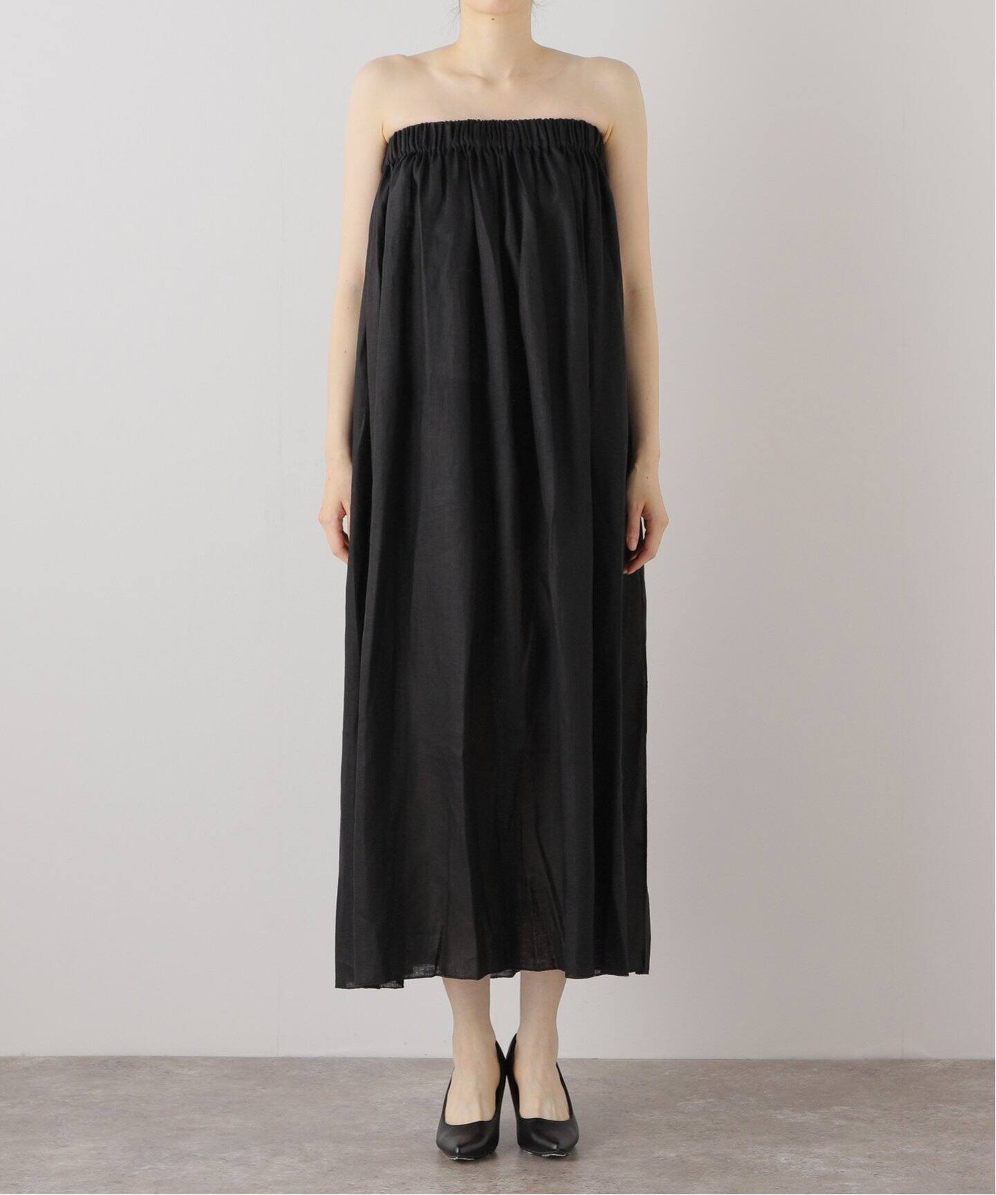 DANWARD/ダンワード】 LONG リネンドレス（ワンピース  