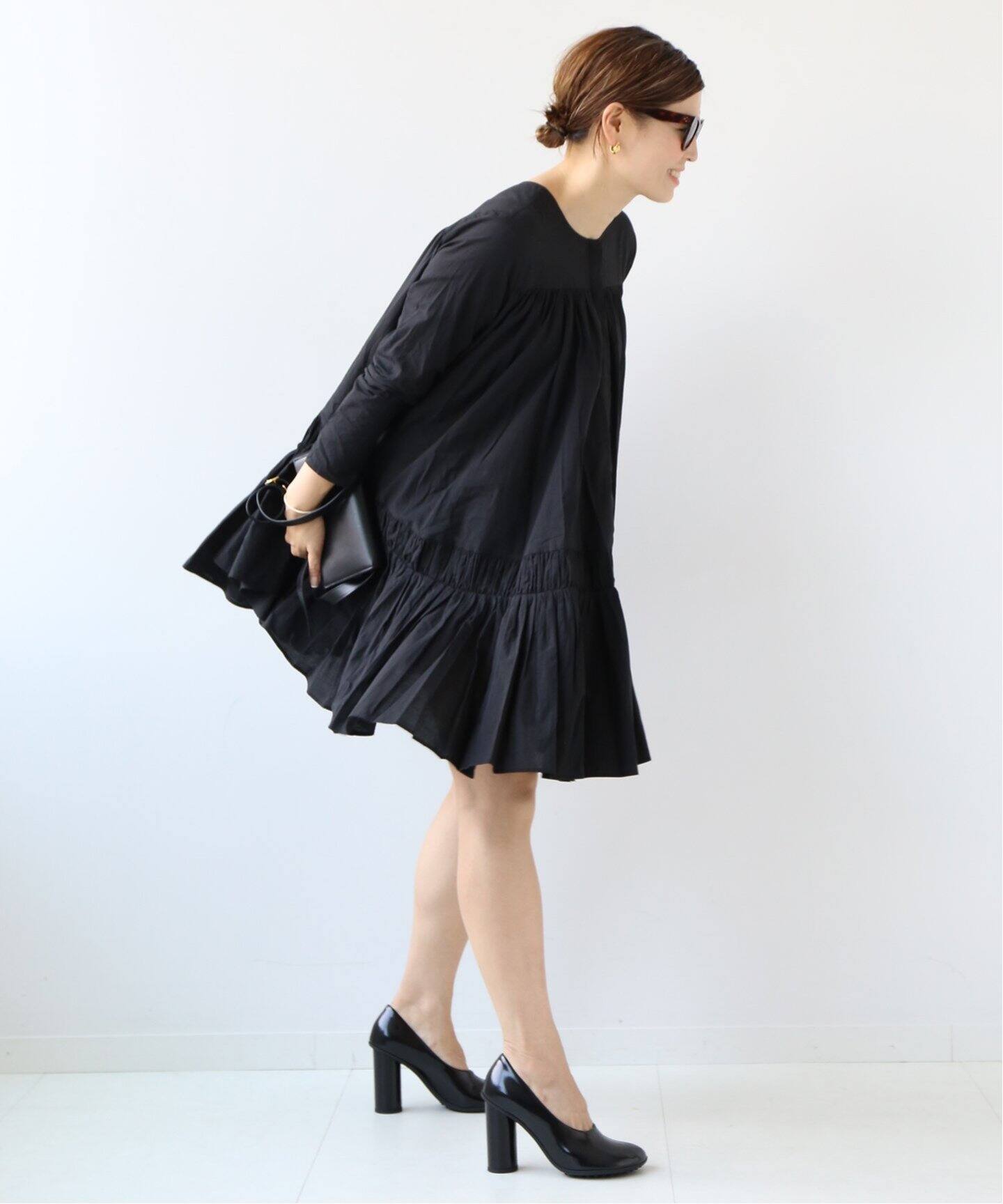 Marilyn moon グリーン ワンピース ドレス オケージョン（大人が  