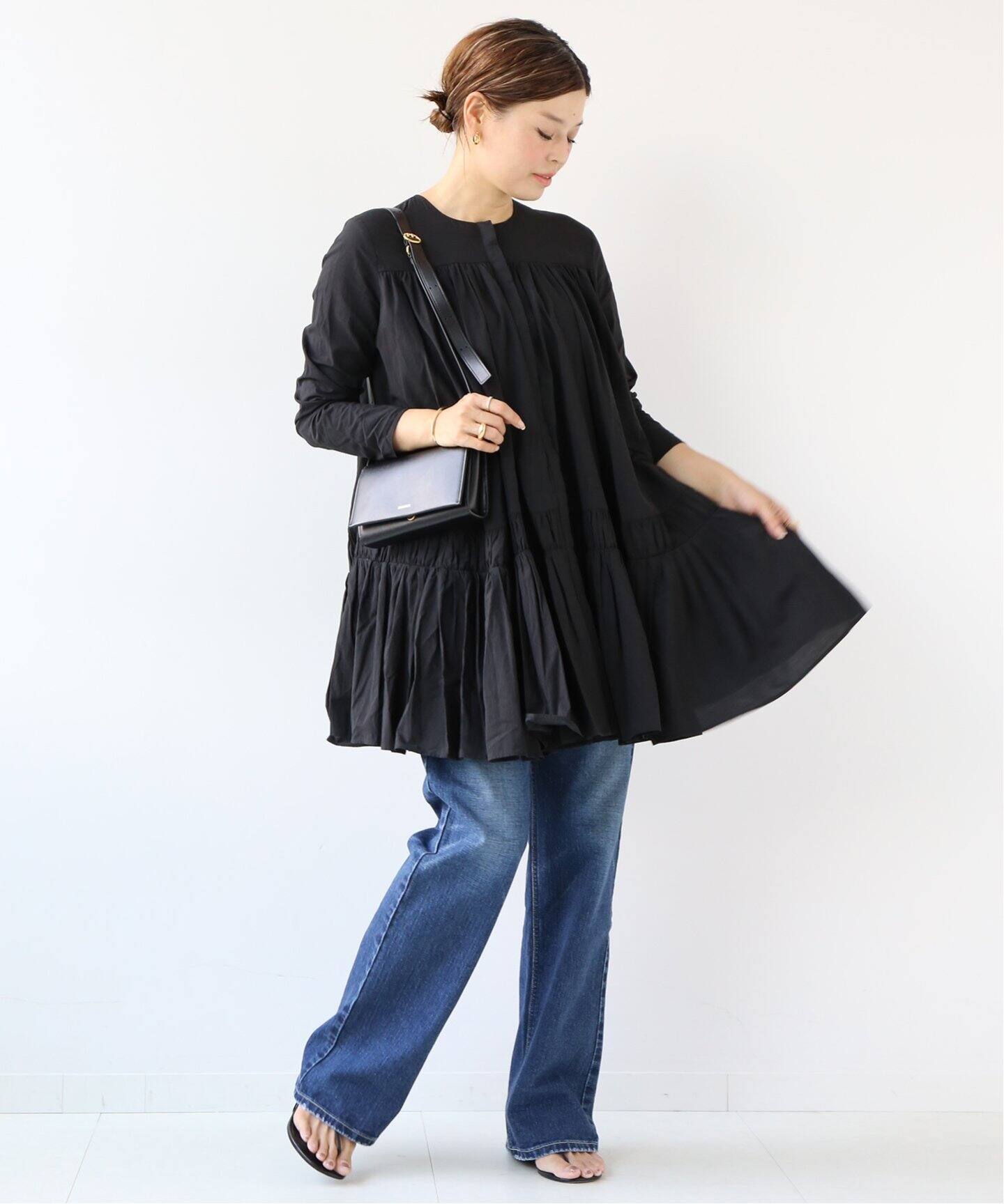 MARILYN MOON/マリリンムーン】ティアードドレス（ワンピース  