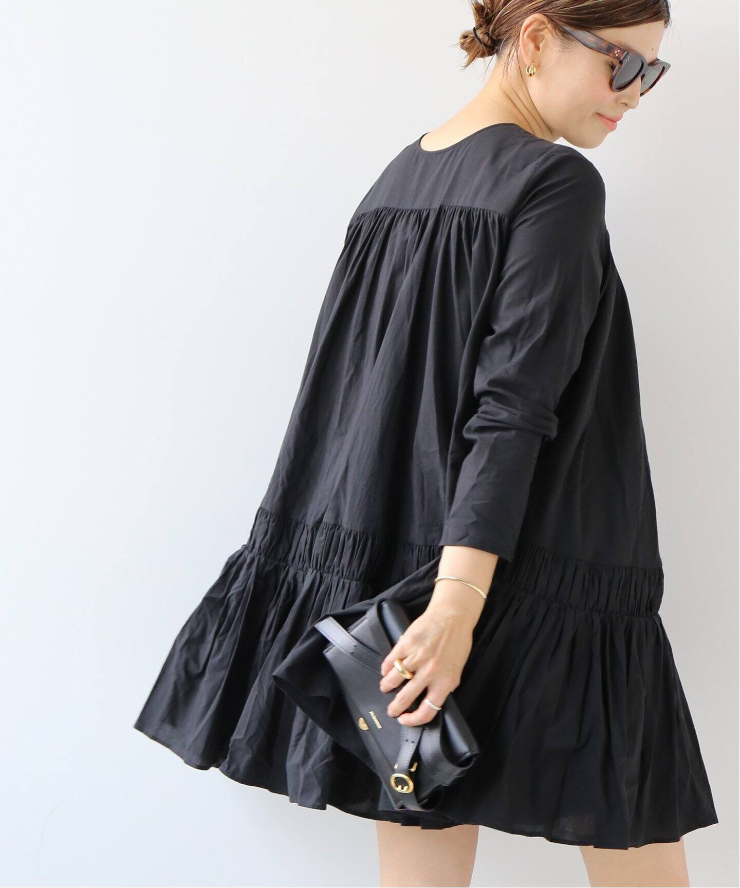 追加【MARILYN MOON/マリリンムーン】ティアードドレス（ワンピース  