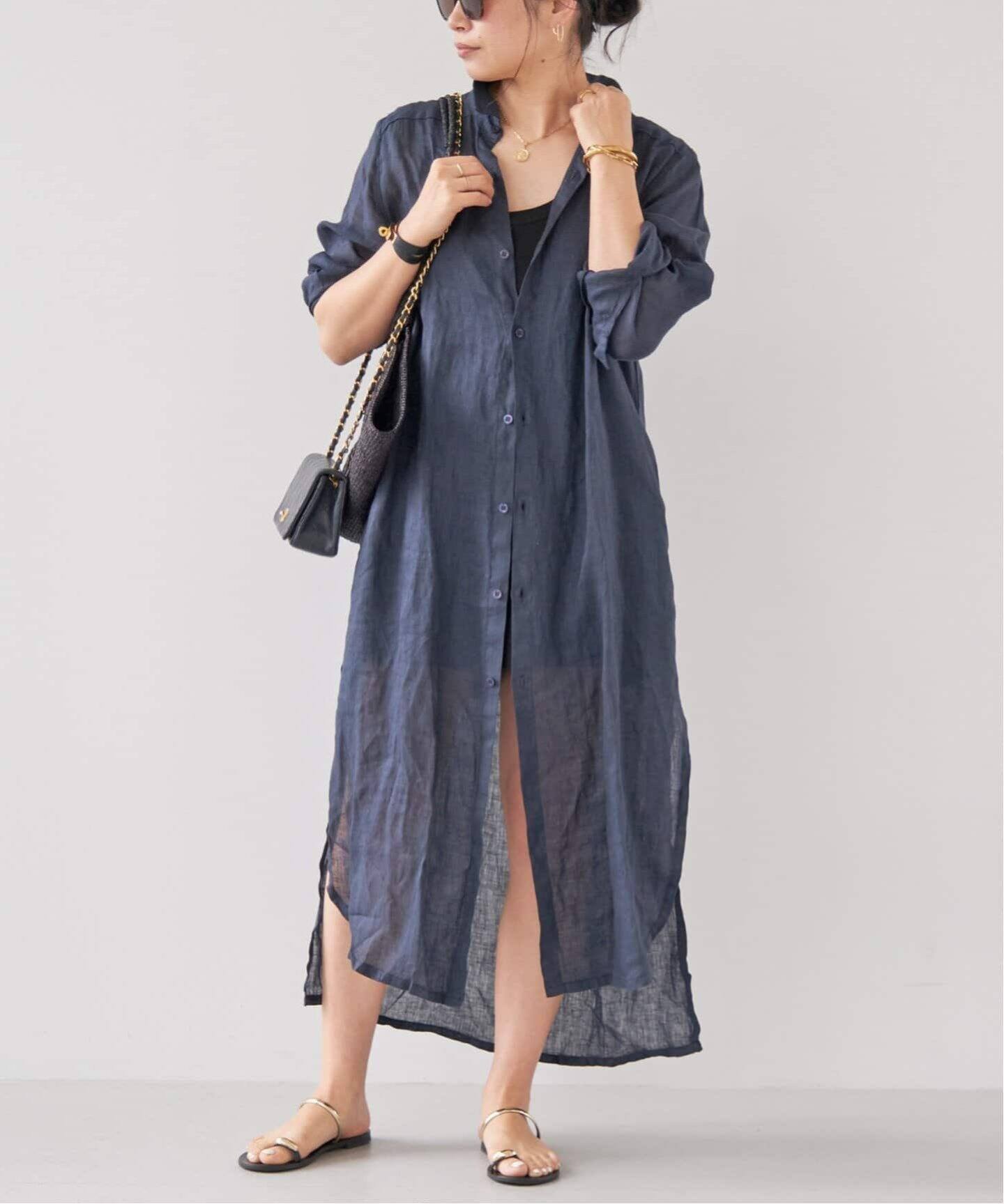 追加【JOIN CLOTHES/ジョインクローズ】 SHIRT DRESS（ワンピース  