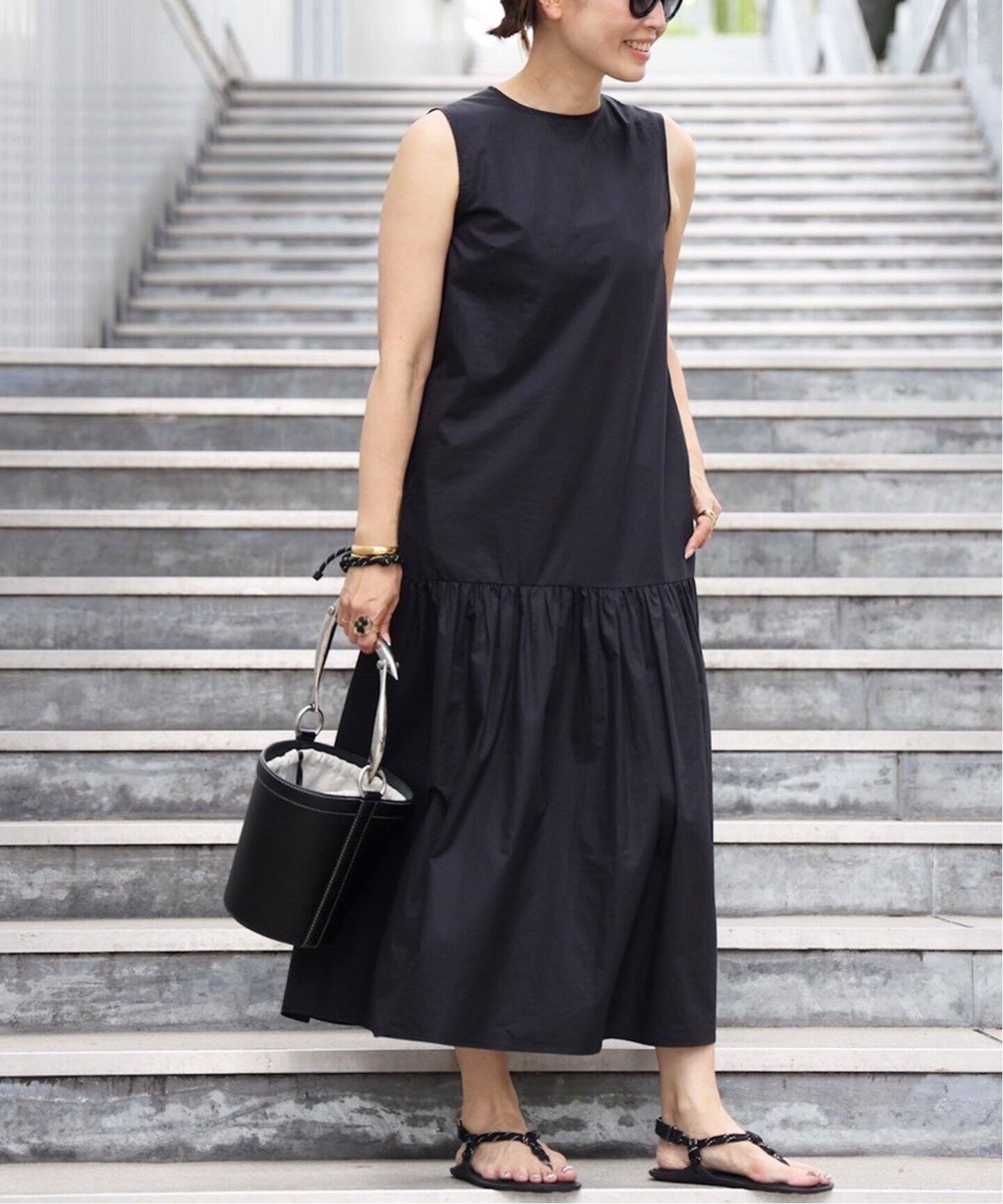 CELERI/セルリ】ギャザーワンピース（ワンピース）｜Deuxieme Classe  