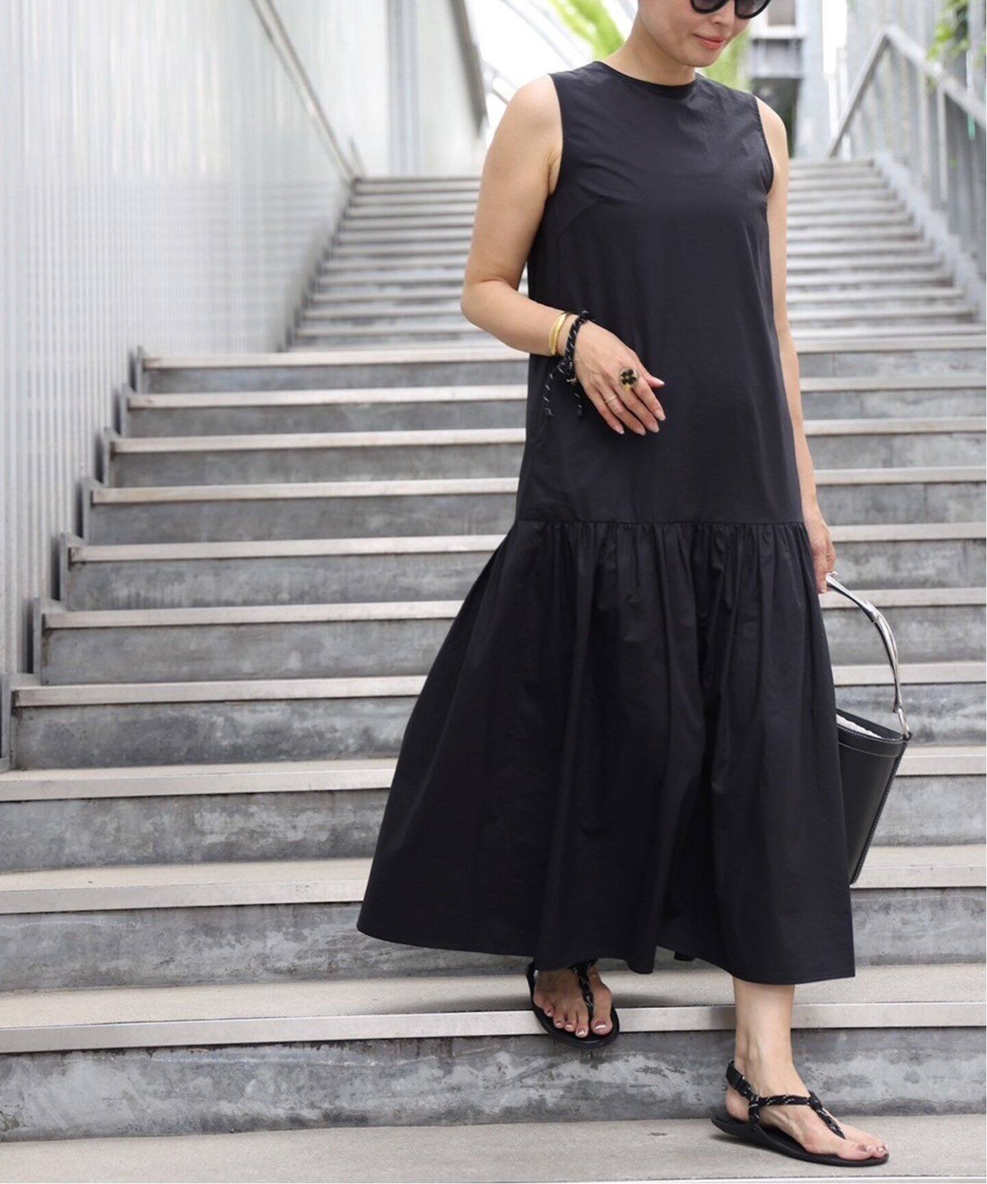 CELERI/セルリ】ギャザーワンピース（ワンピース）｜Deuxieme Classe  