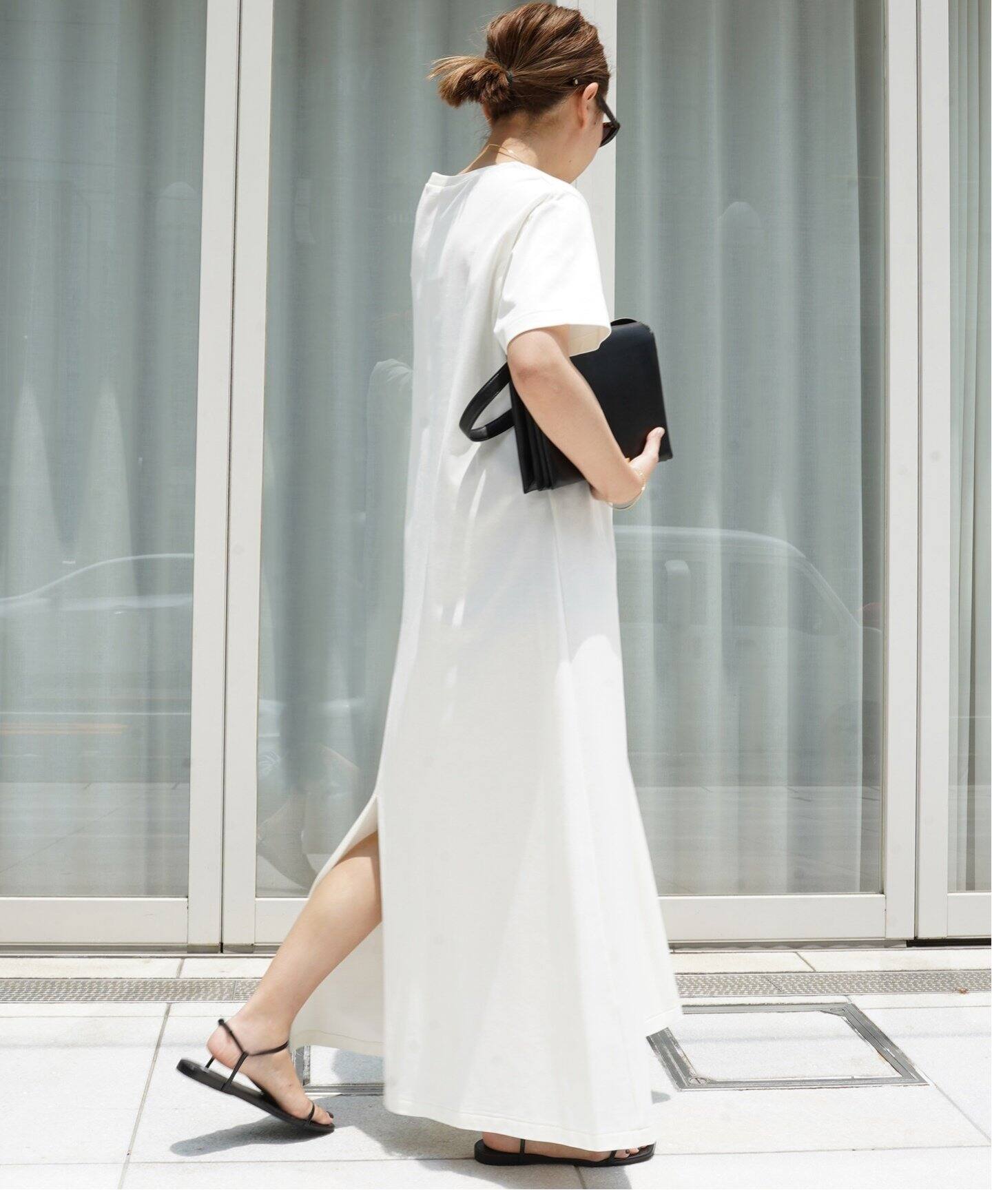 CELERI/セルリ】BACK スリットワンピース（ワンピース）｜Deuxieme  