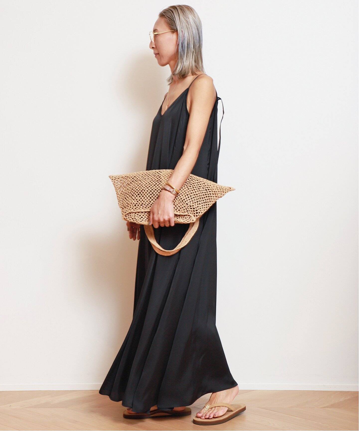 Col Pierrot/コルピエロ】Vintage satin cami ワンピース（ワンピース  