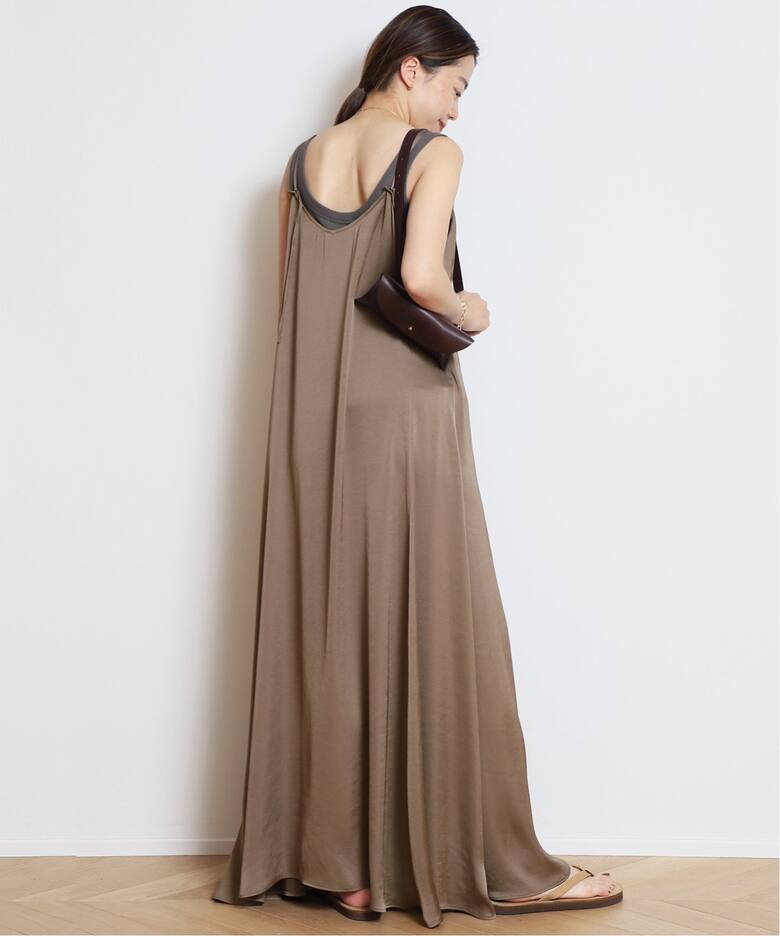 Col Pierrot/コルピエロ】Vintage satin cami ワンピース（ワンピース  