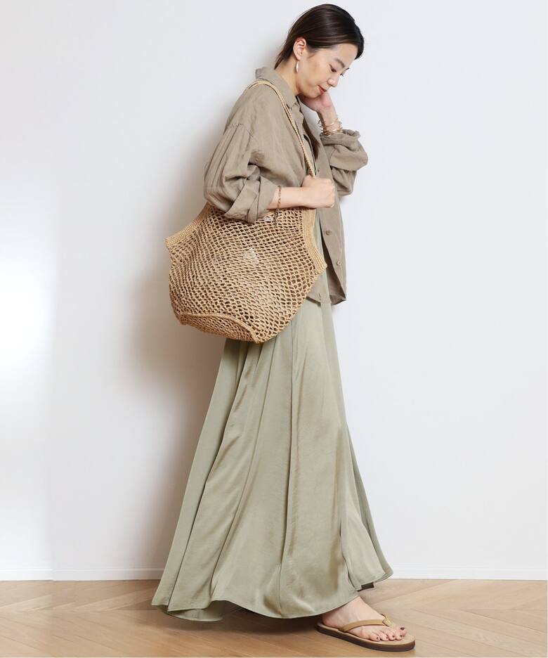 Col Pierrot/コルピエロ】Vintage satin cami ワンピース（ワンピース  