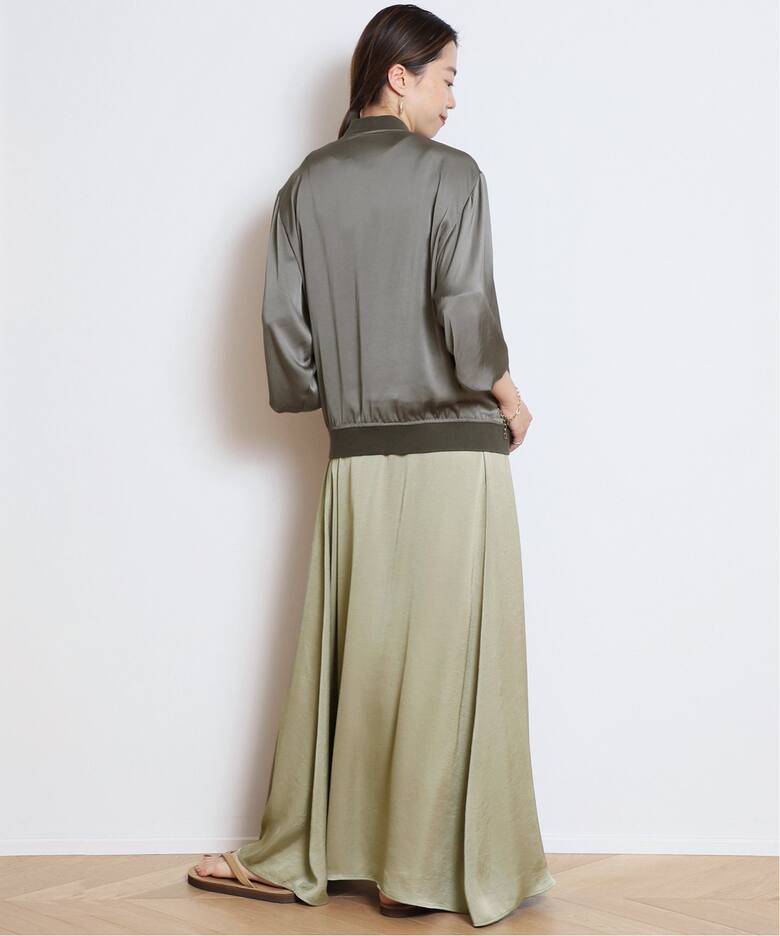 Col Pierrot/コルピエロ】Vintage satin cami ワンピース（ワンピース  