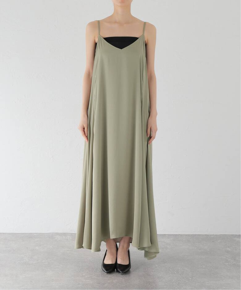 Col Pierrot/コルピエロ】Vintage satin cami ワンピース（ワンピース  