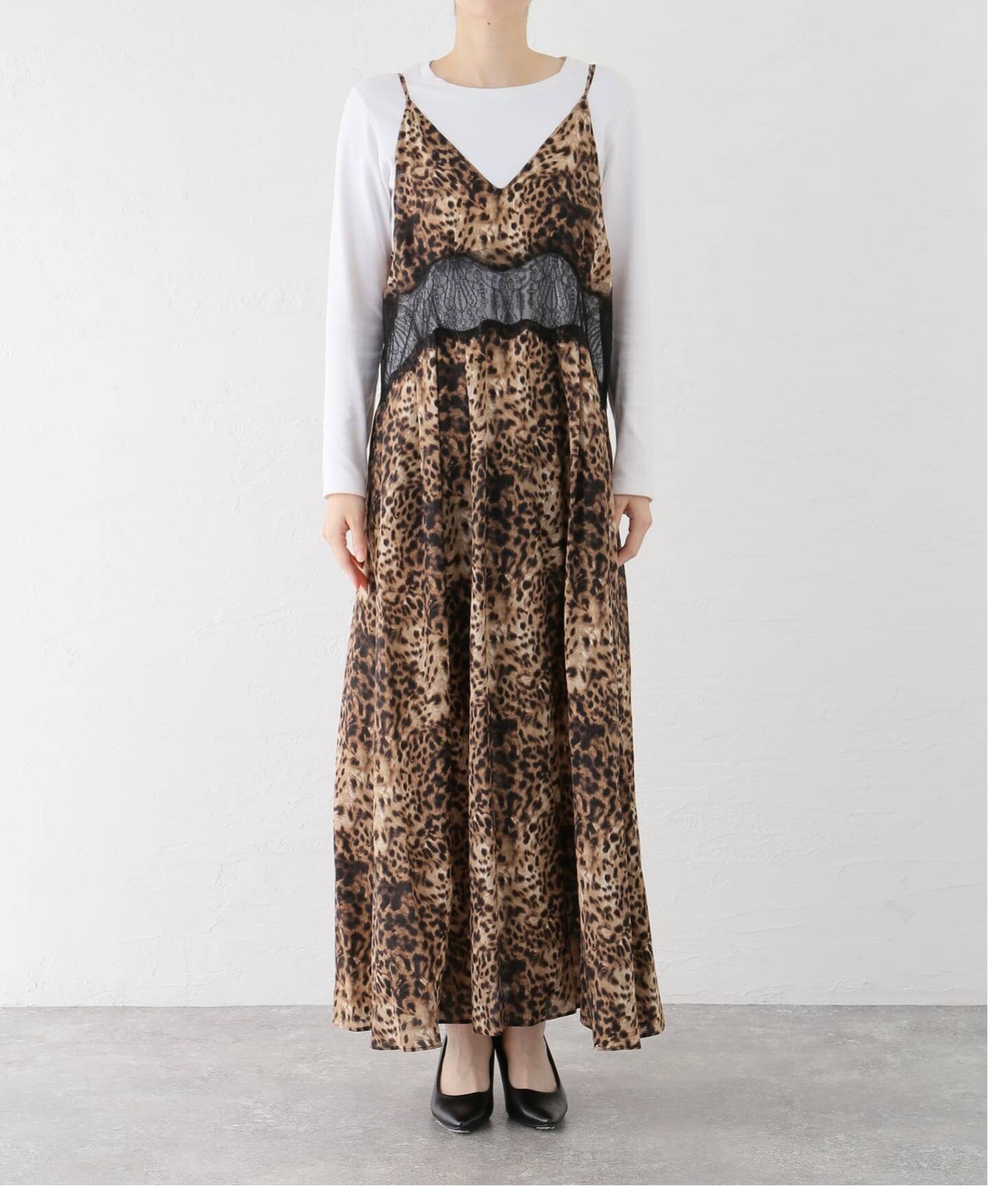 Col Pierrot/コルピエロ】LISA Leopard ドレス（ワンピース）｜MUSE de  