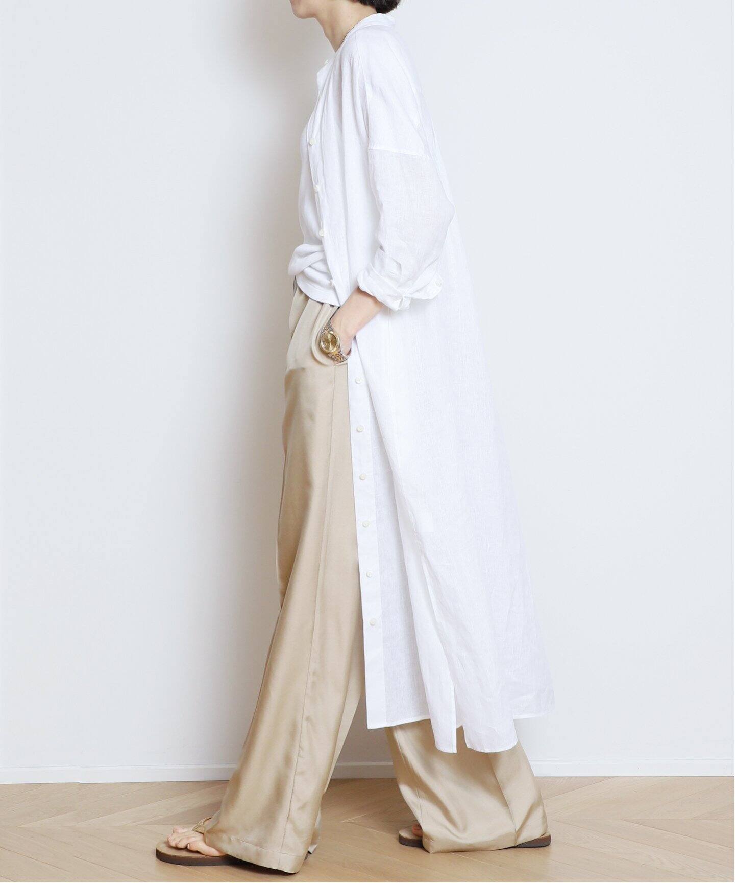 Linen ワンピース（ワンピース）｜MUSE de Deuxieme Classe（ミューズ  