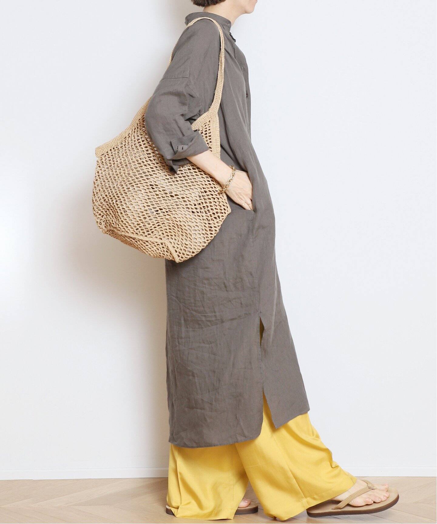 Linen ワンピース（ワンピース）｜MUSE de Deuxieme Classe（ミューズ  